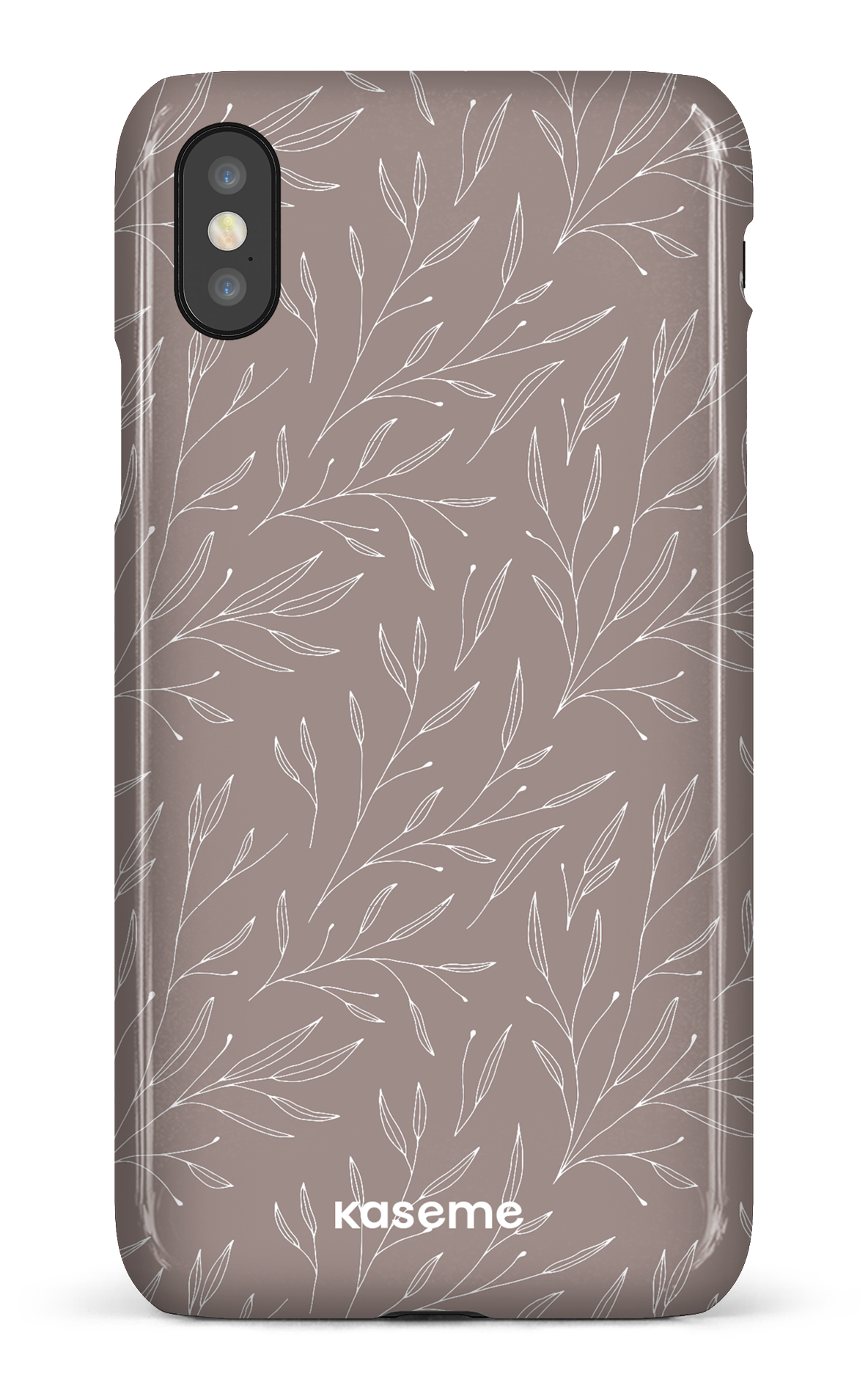 Hibiscus Grey - iPhone X/XS