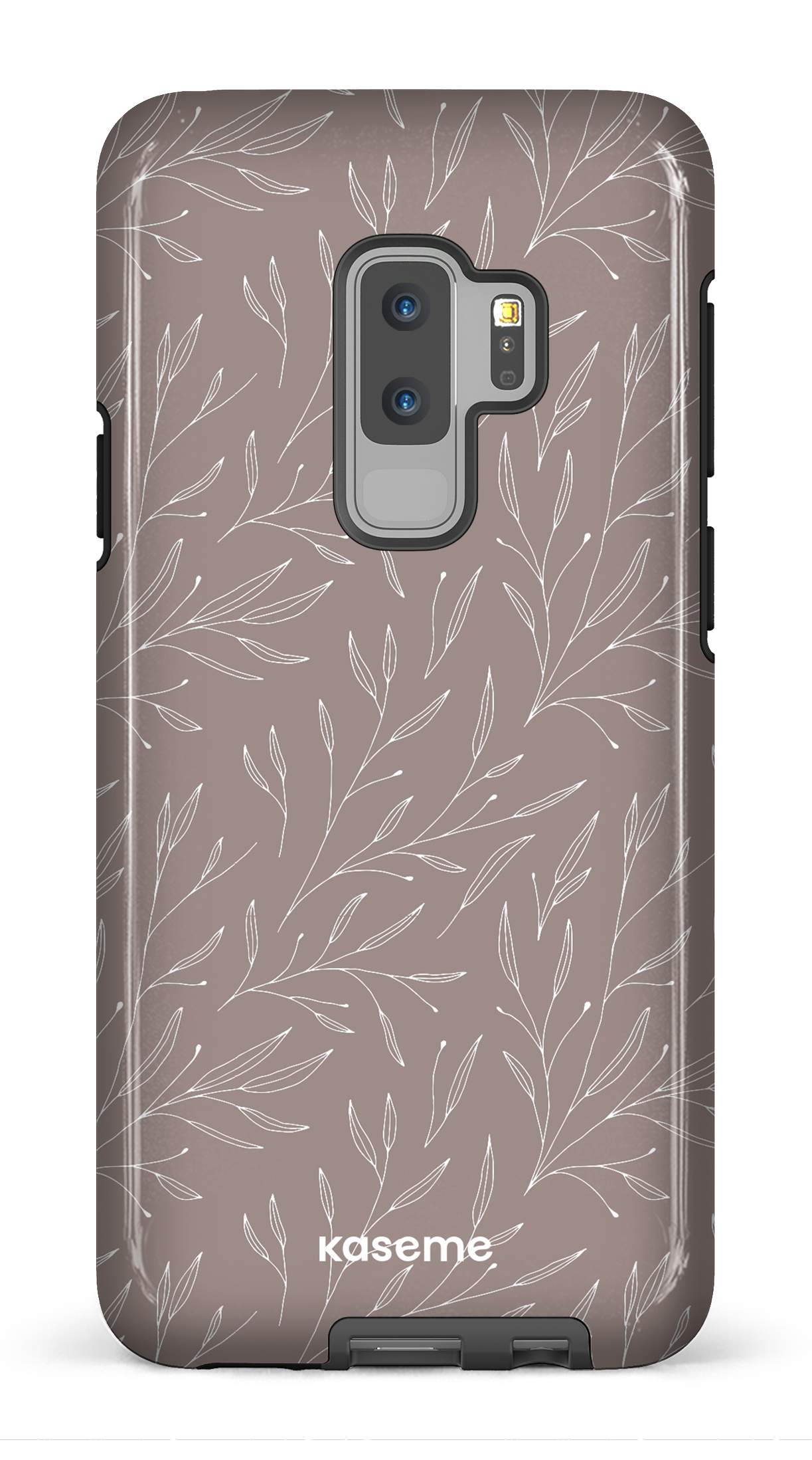 Hibiscus Grey - Galaxy S9 Plus