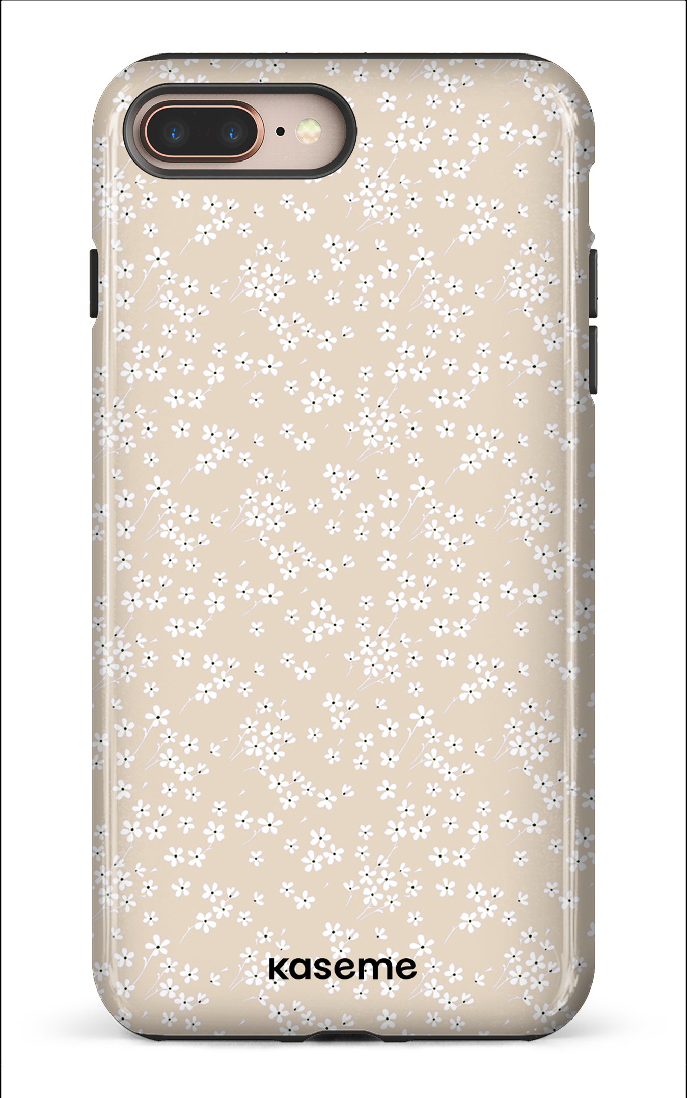 Posy beige - iPhone 8 Plus