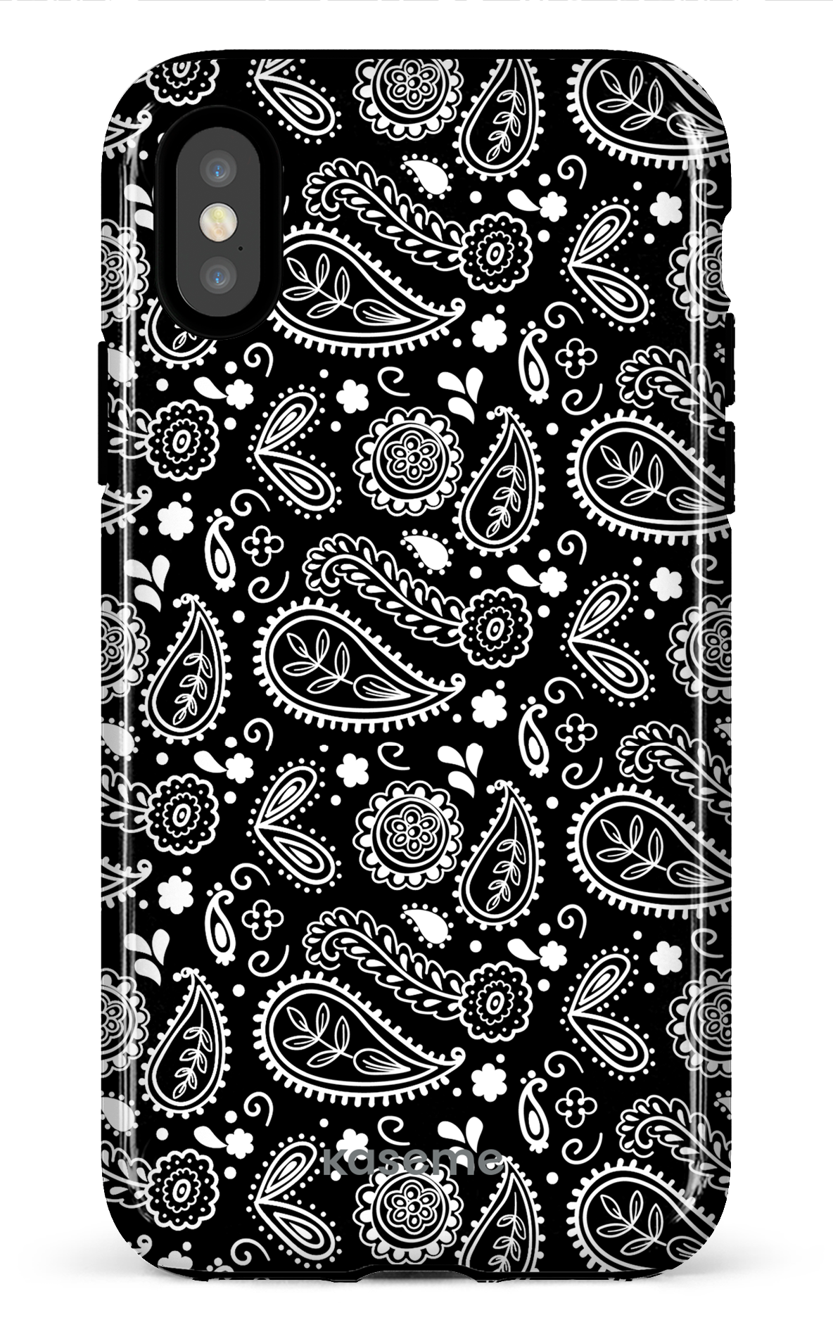 Paisley black - iPhone X/XS