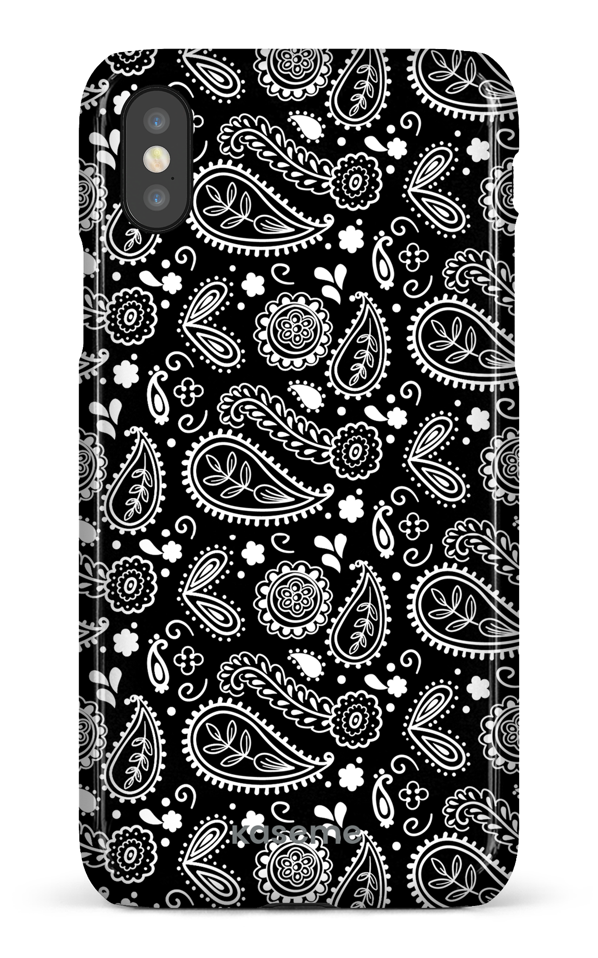 Paisley black - iPhone X/XS