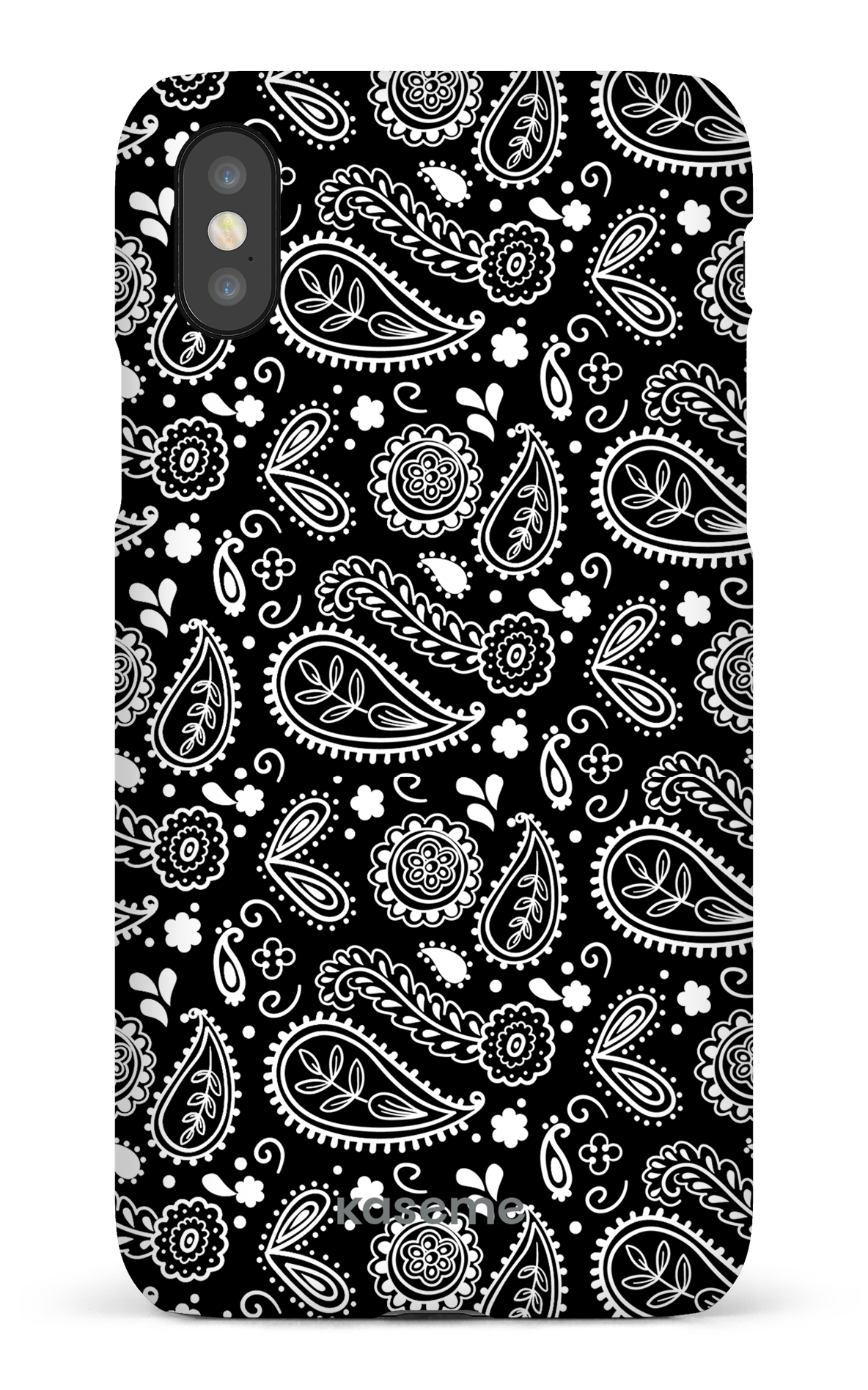 Paisley black - iPhone X/XS