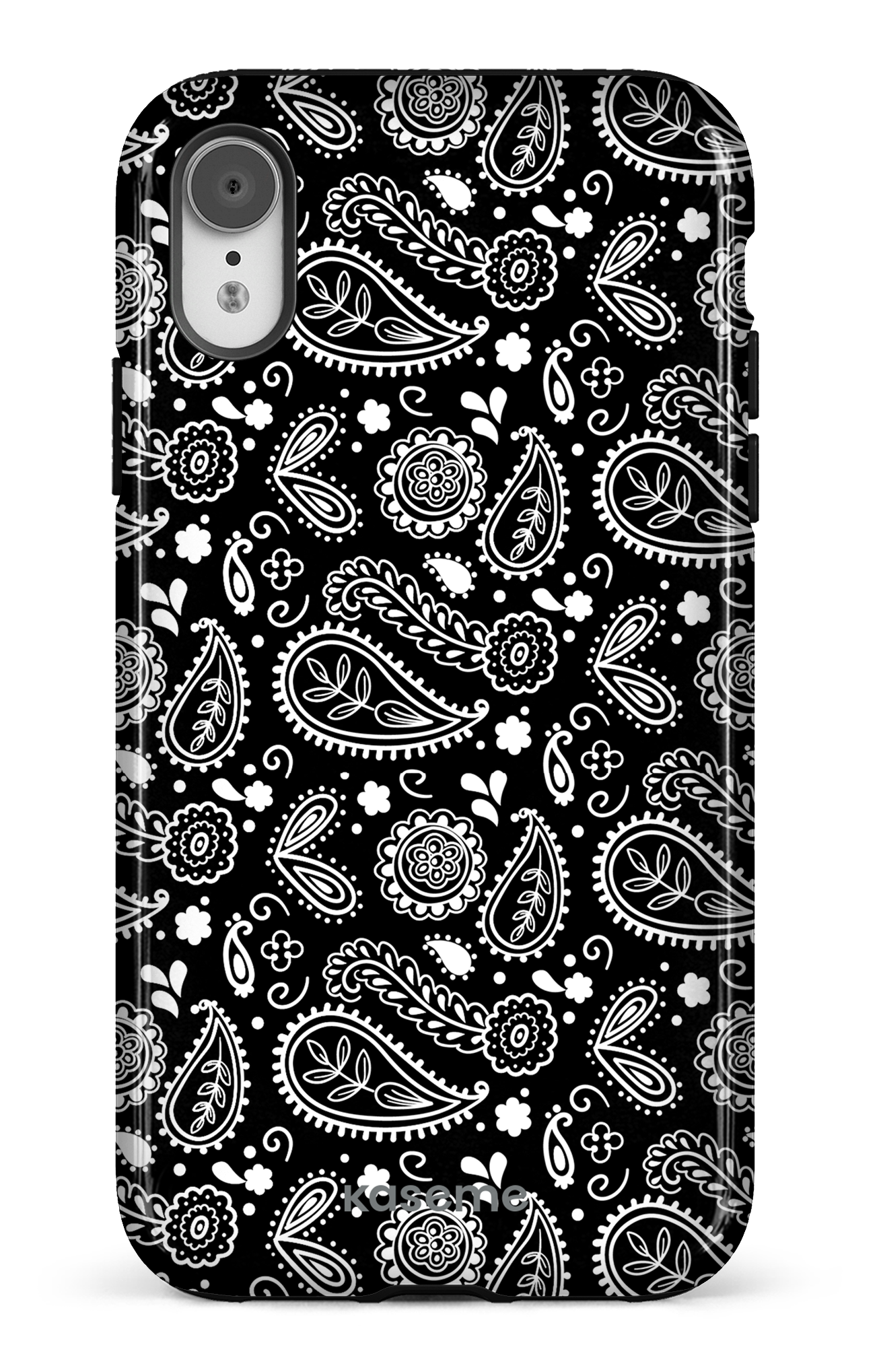 Paisley black - iPhone XR