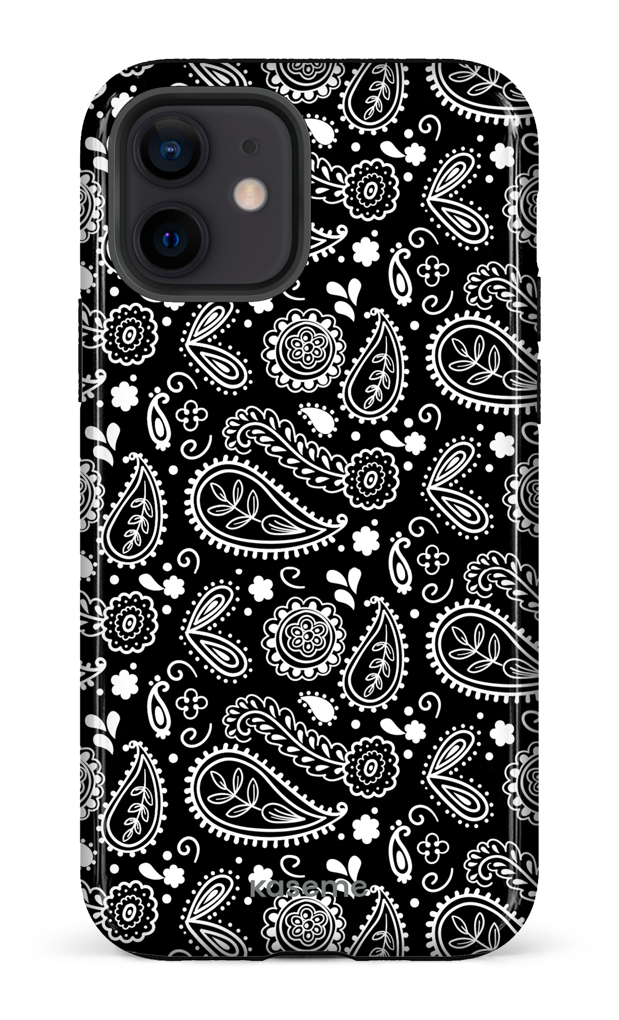 Paisley black - iPhone 12