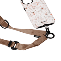 Crossbody Phone Strap Brown
