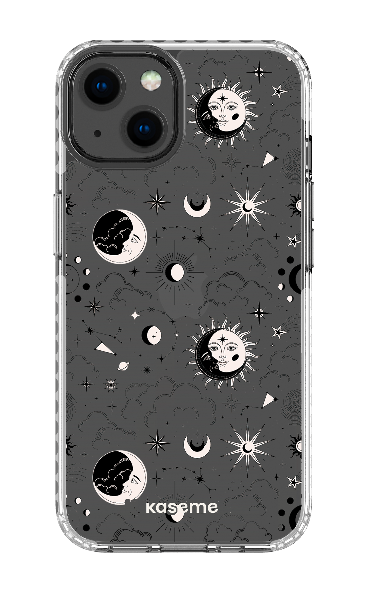 Milky Way Black Clear Case - iPhone 13