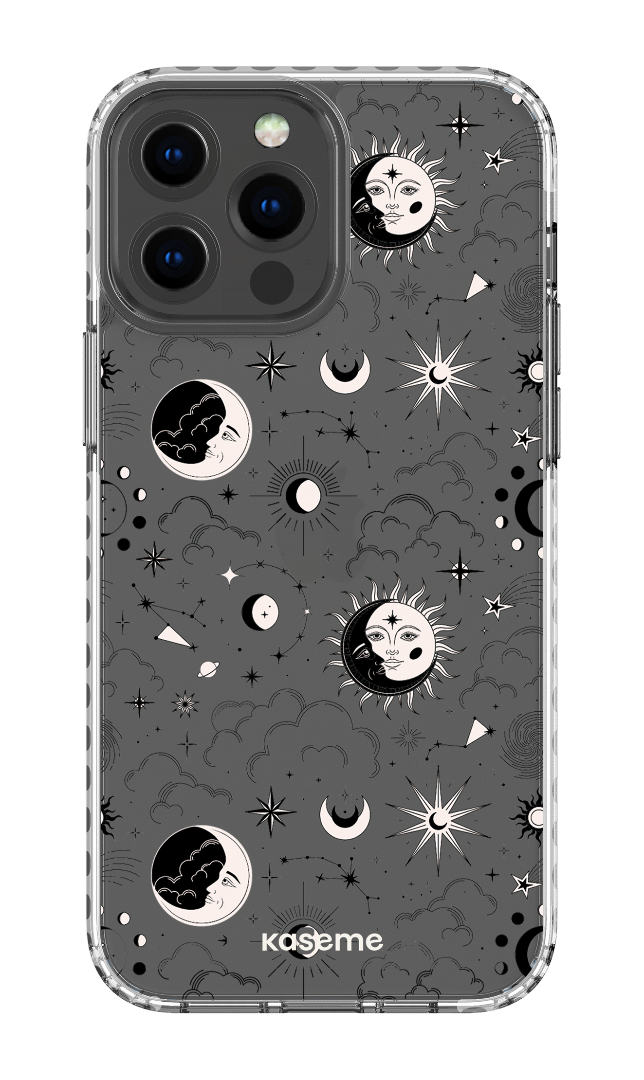 Milky Way Black Clear Case - iPhone 13 Pro Max