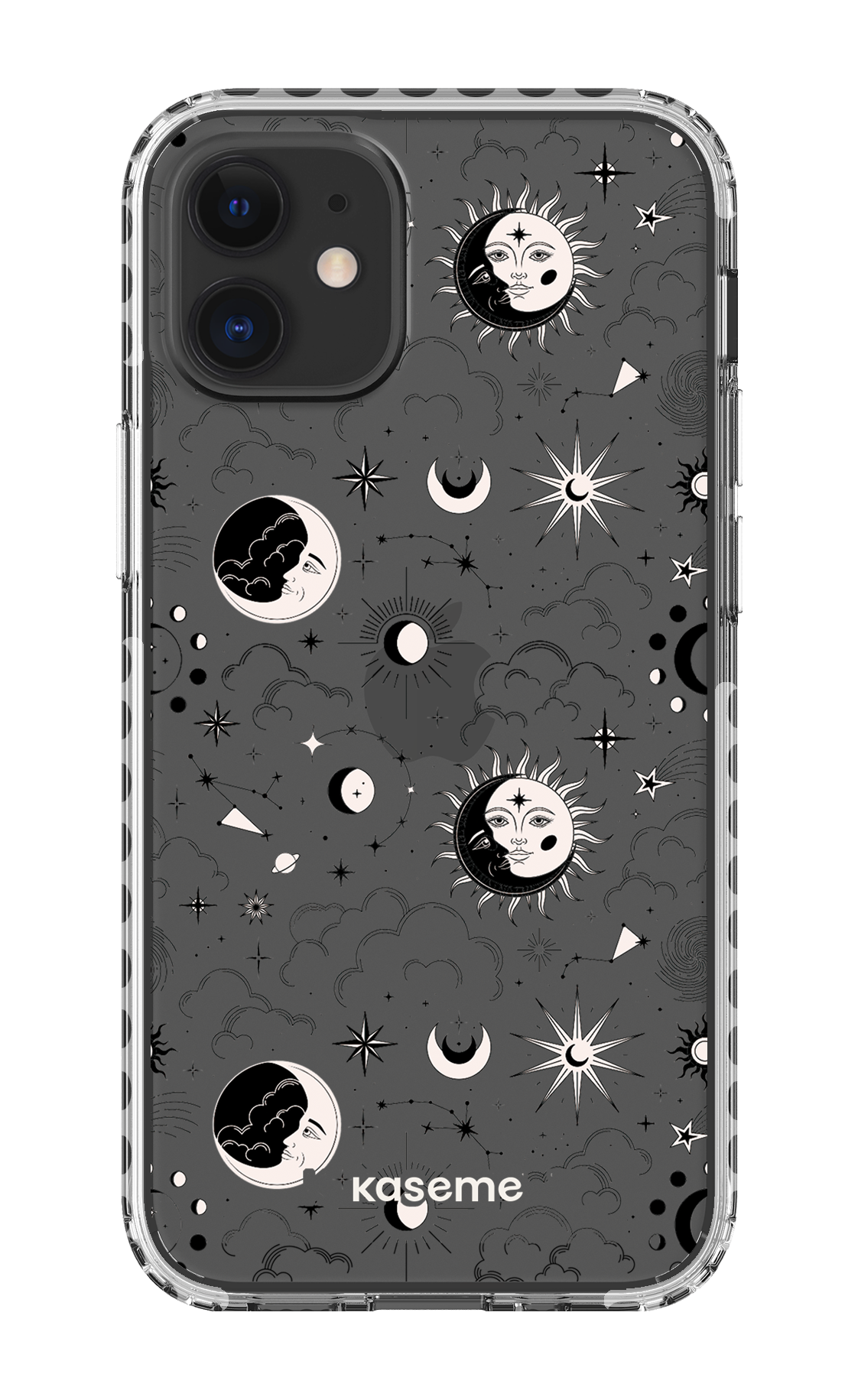 Milky Way Black Clear Case - iPhone 12 Mini