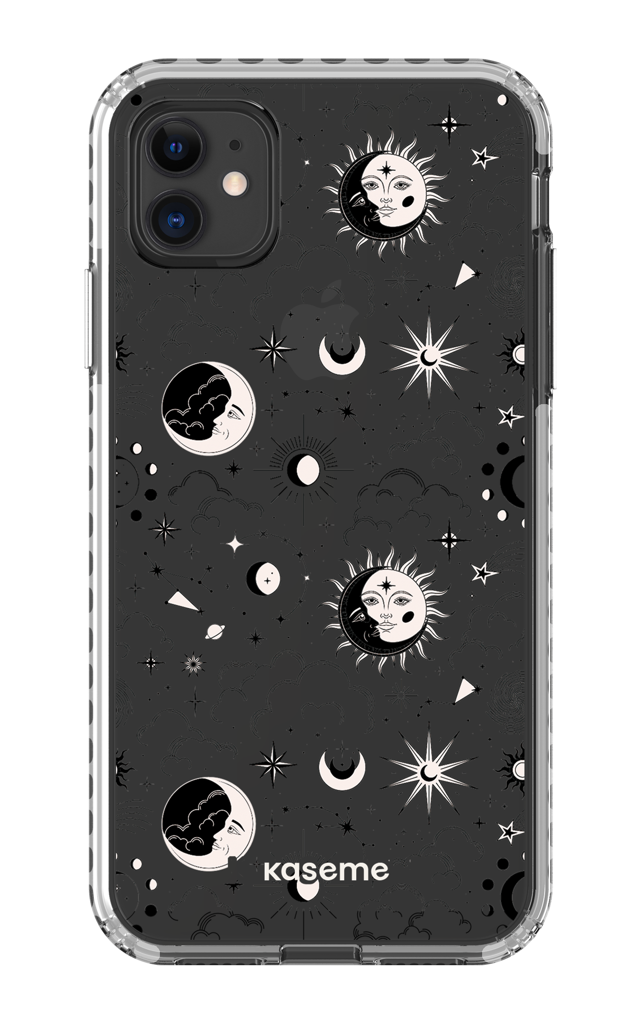 Milky Way Black Clear Case - iPhone 11