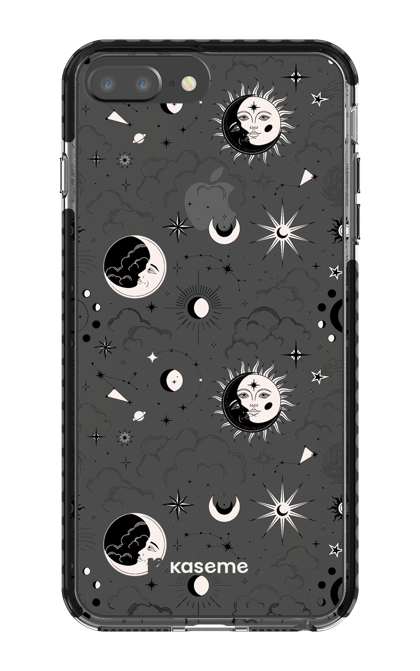 Milky Way Black Clear Case - iPhone 7/8 Plus