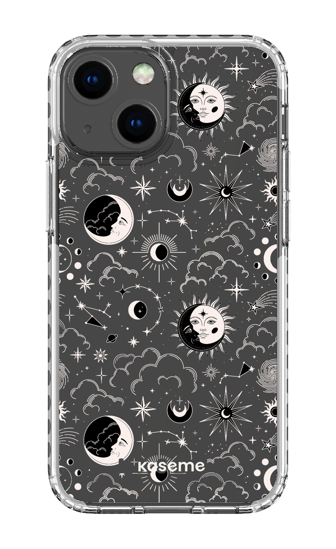 Milky Way White Clear Case - iPhone 13 Mini