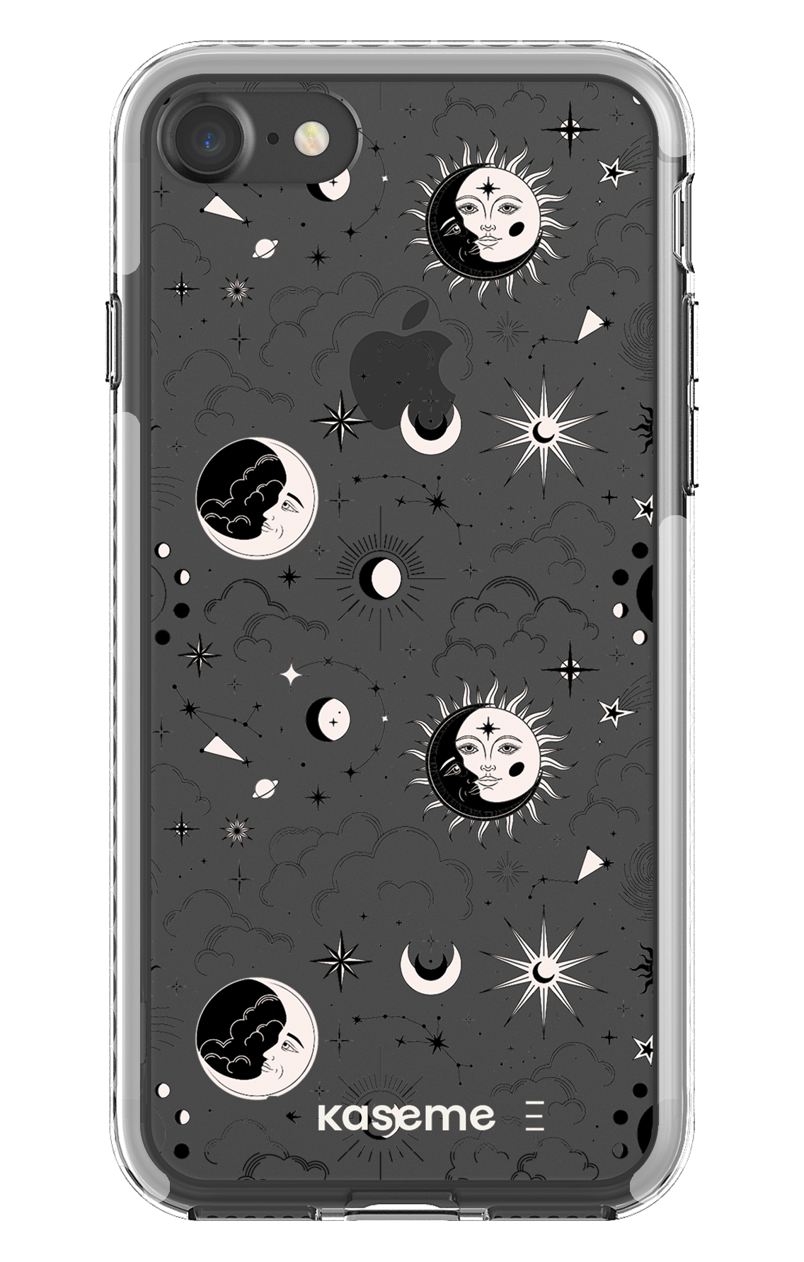 Milky Way Black Clear Case - iPhone 7