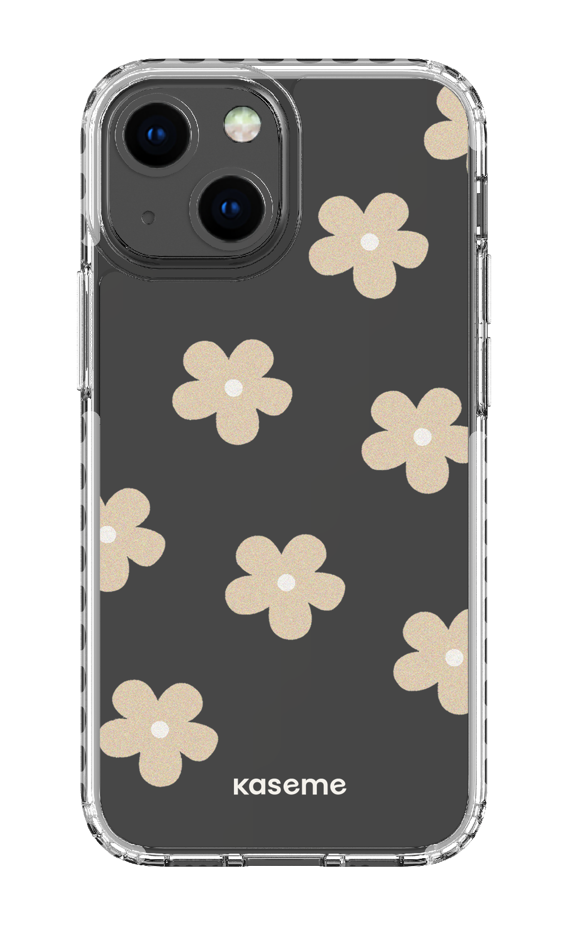 Woodstock Beige Clear Case - iPhone 13 Mini