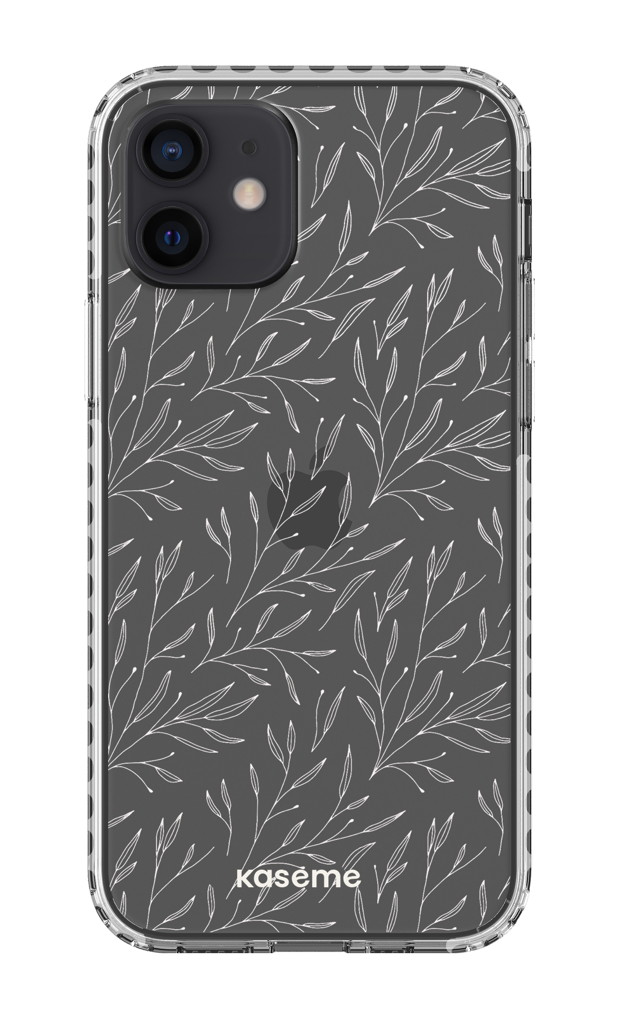 Hibiscus Clear Case - iPhone 12
