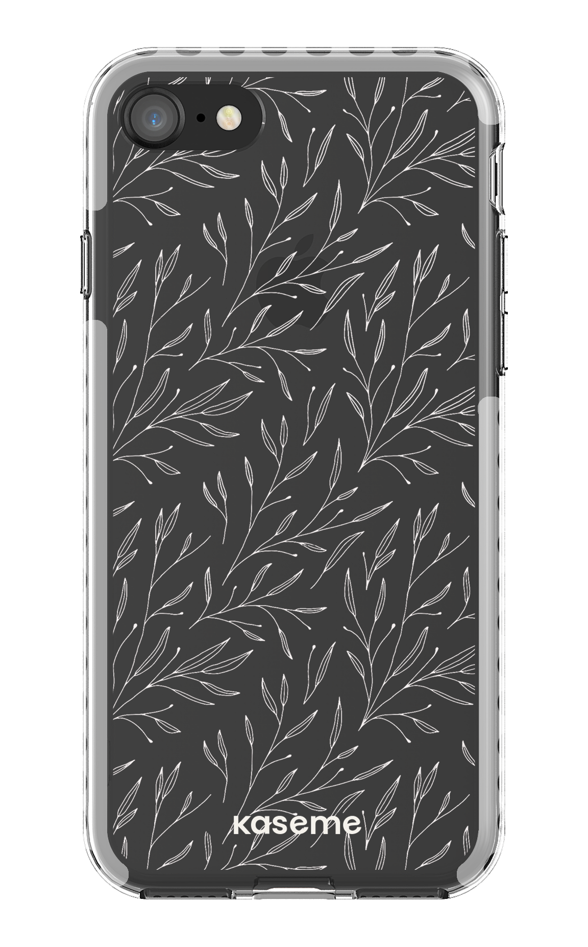 Hibiscus Clear Case - iPhone 8