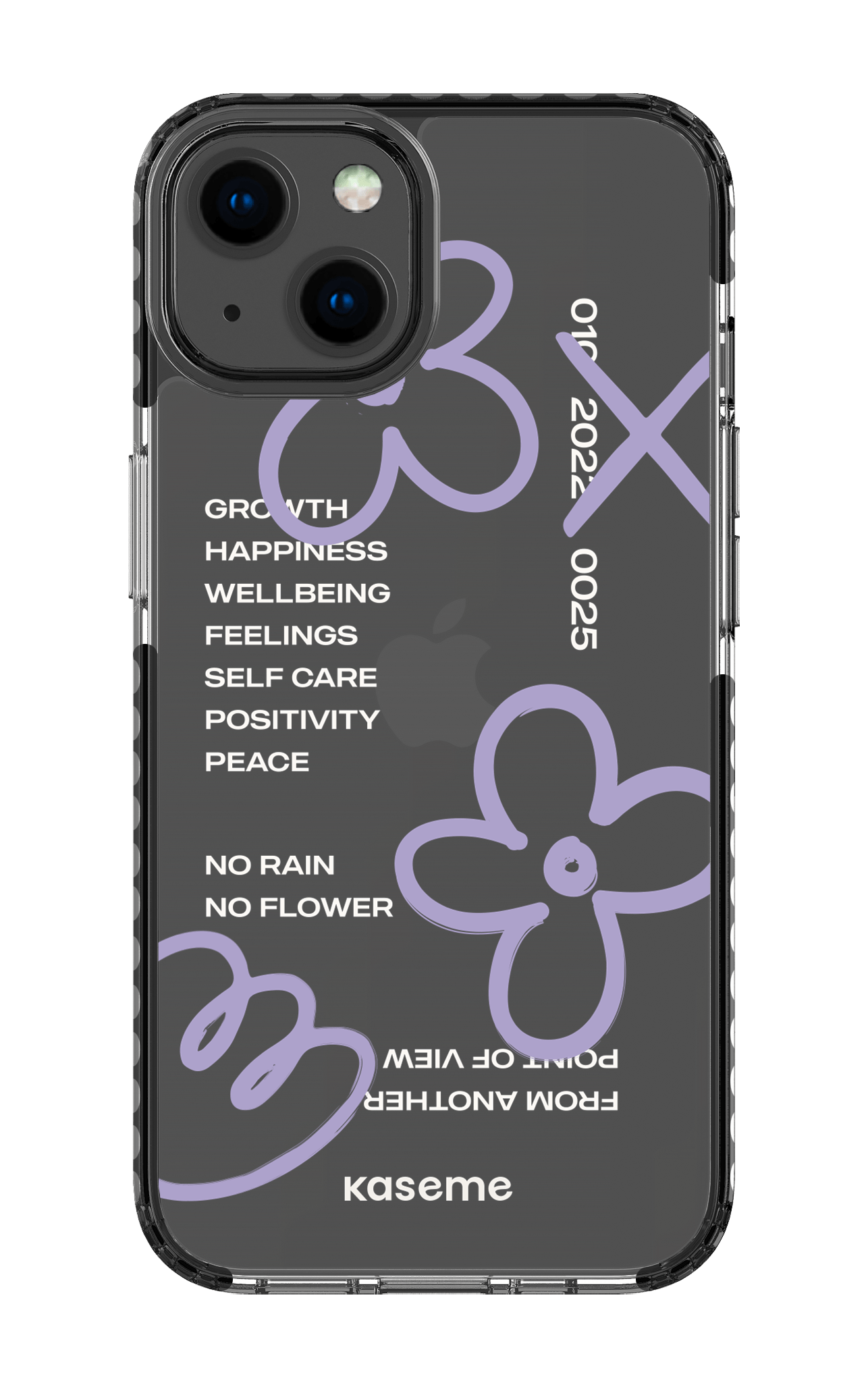 Feelings purple clear case - iPhone 13