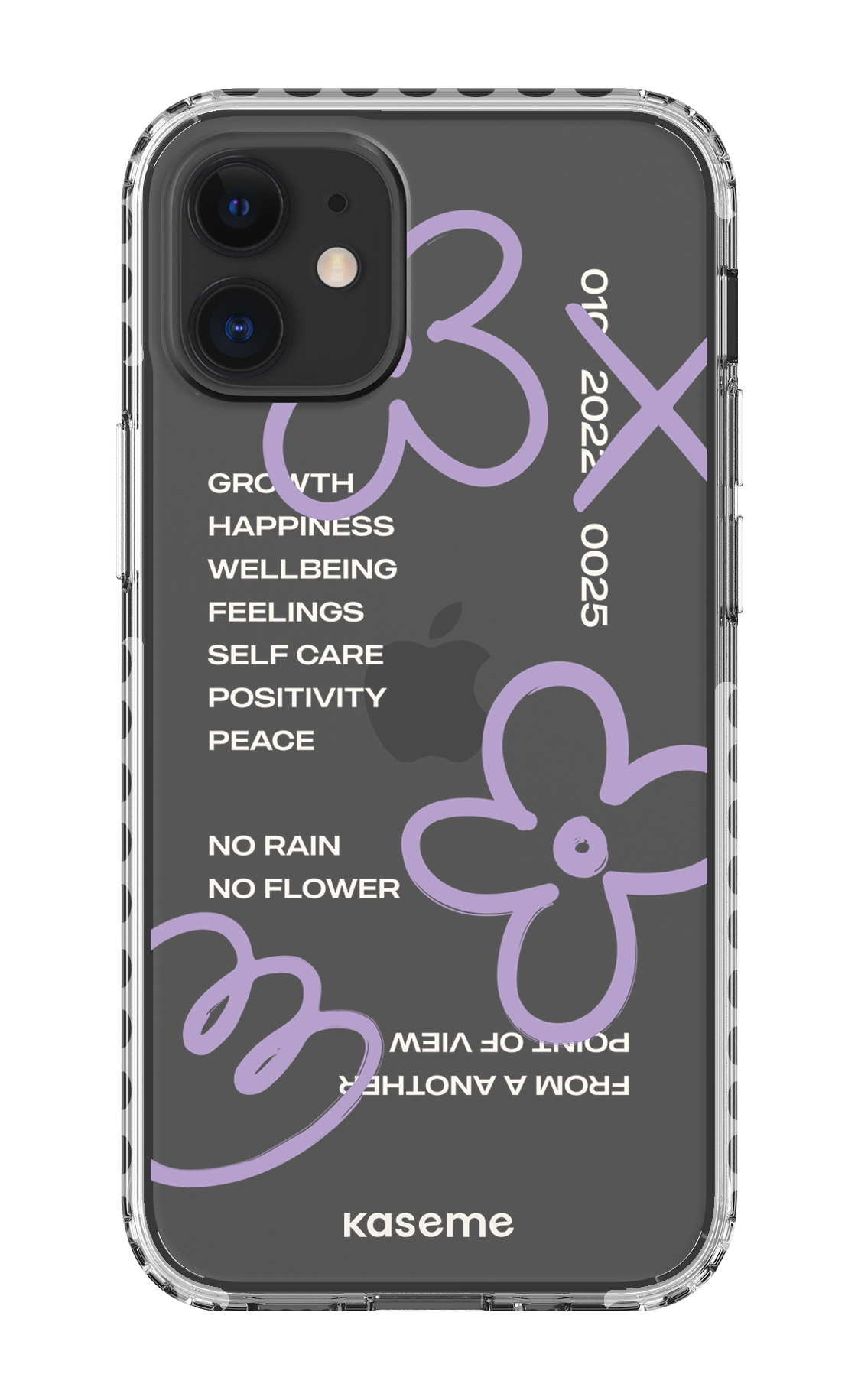 Feelings purple clear case - iPhone 12 Mini