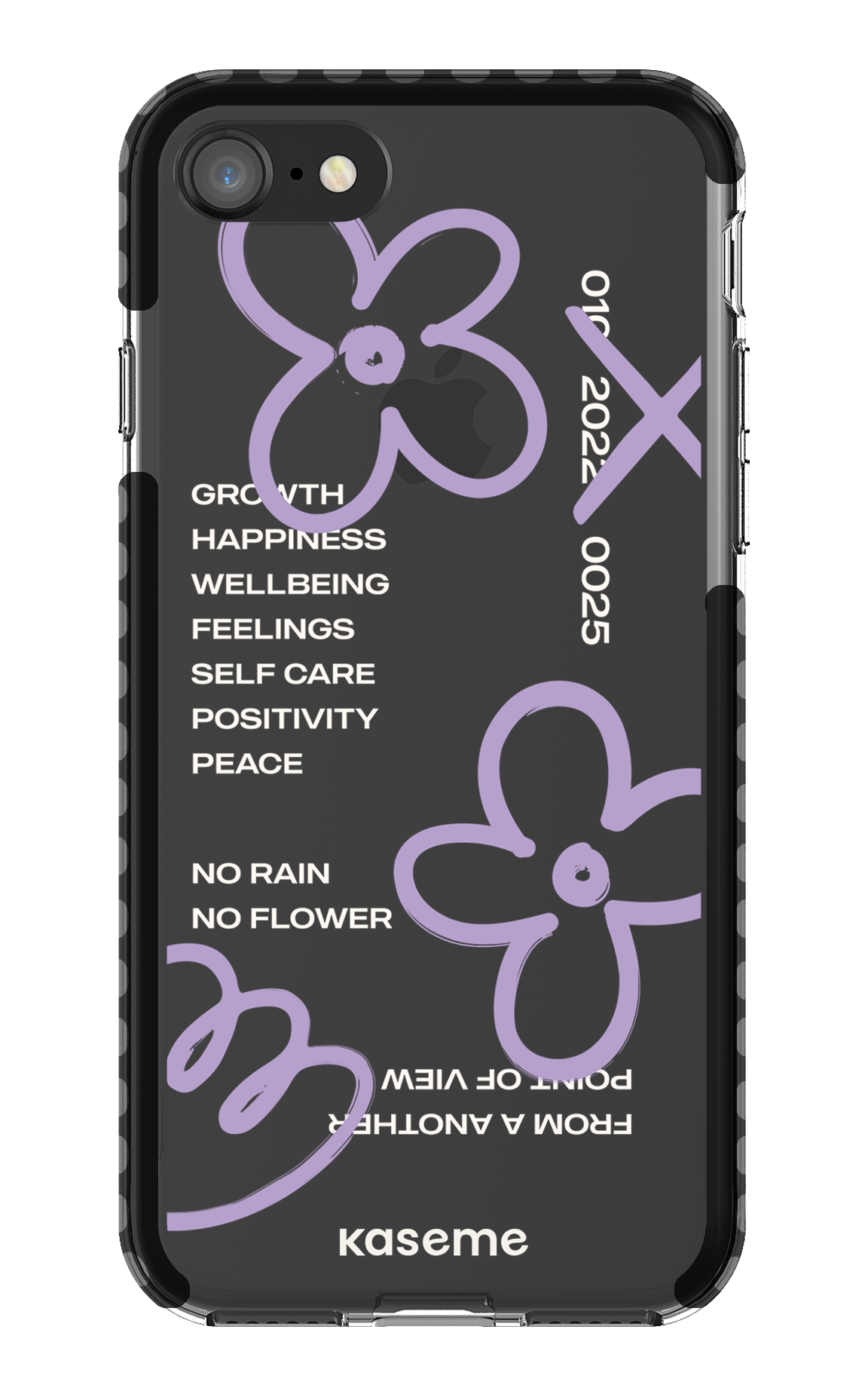 Feelings purple clear case - iPhone 8