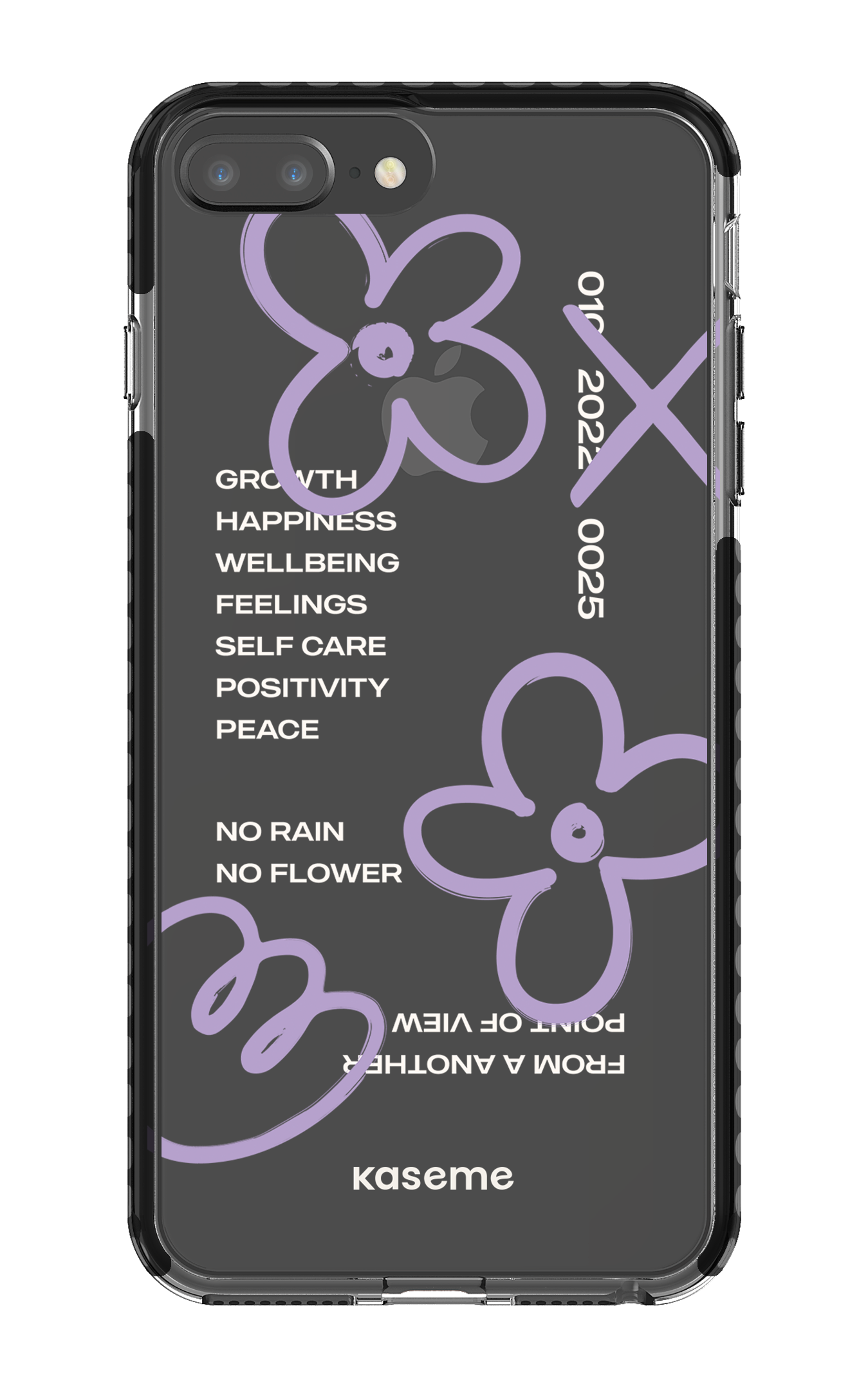 Feelings purple clear case - iPhone 7/8 Plus