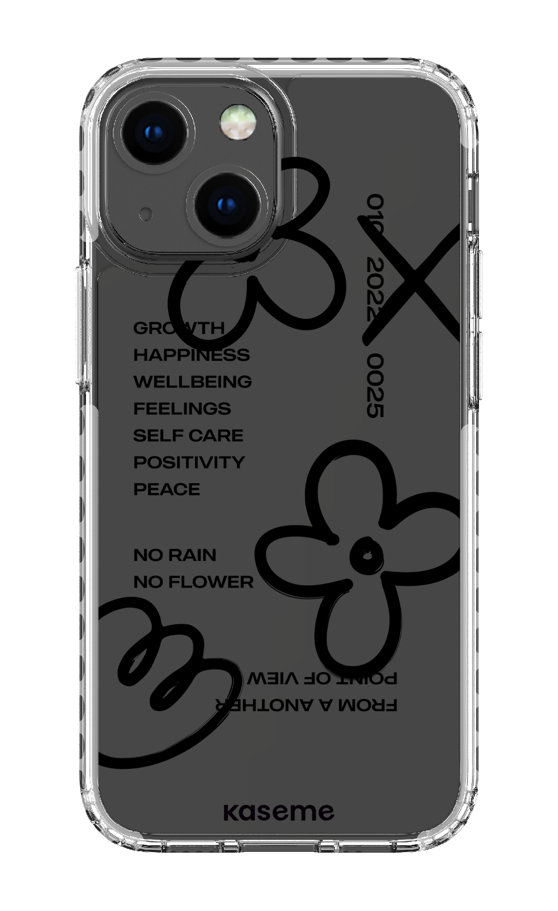 Feelings black clear case - iPhone 13 Mini