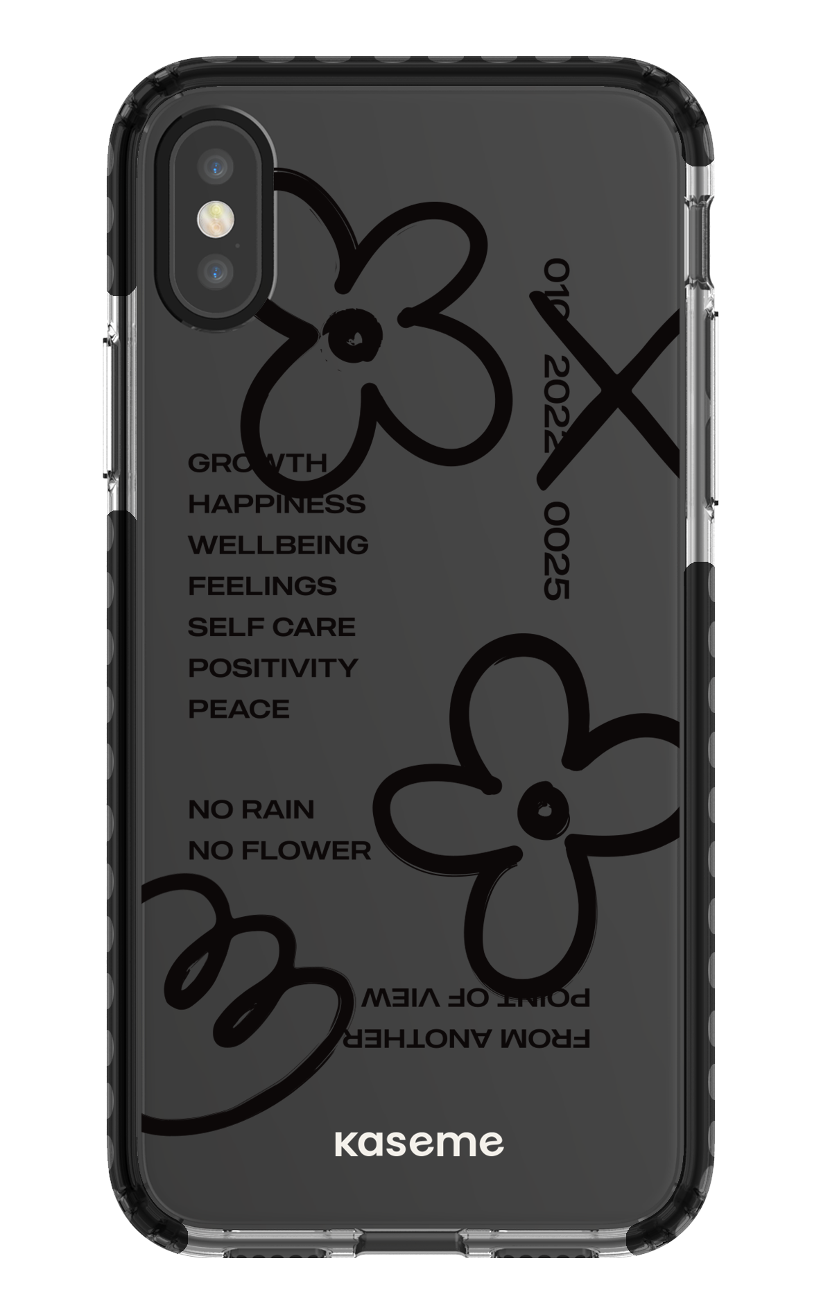 Feelings black clear case - iPhone X/Xs