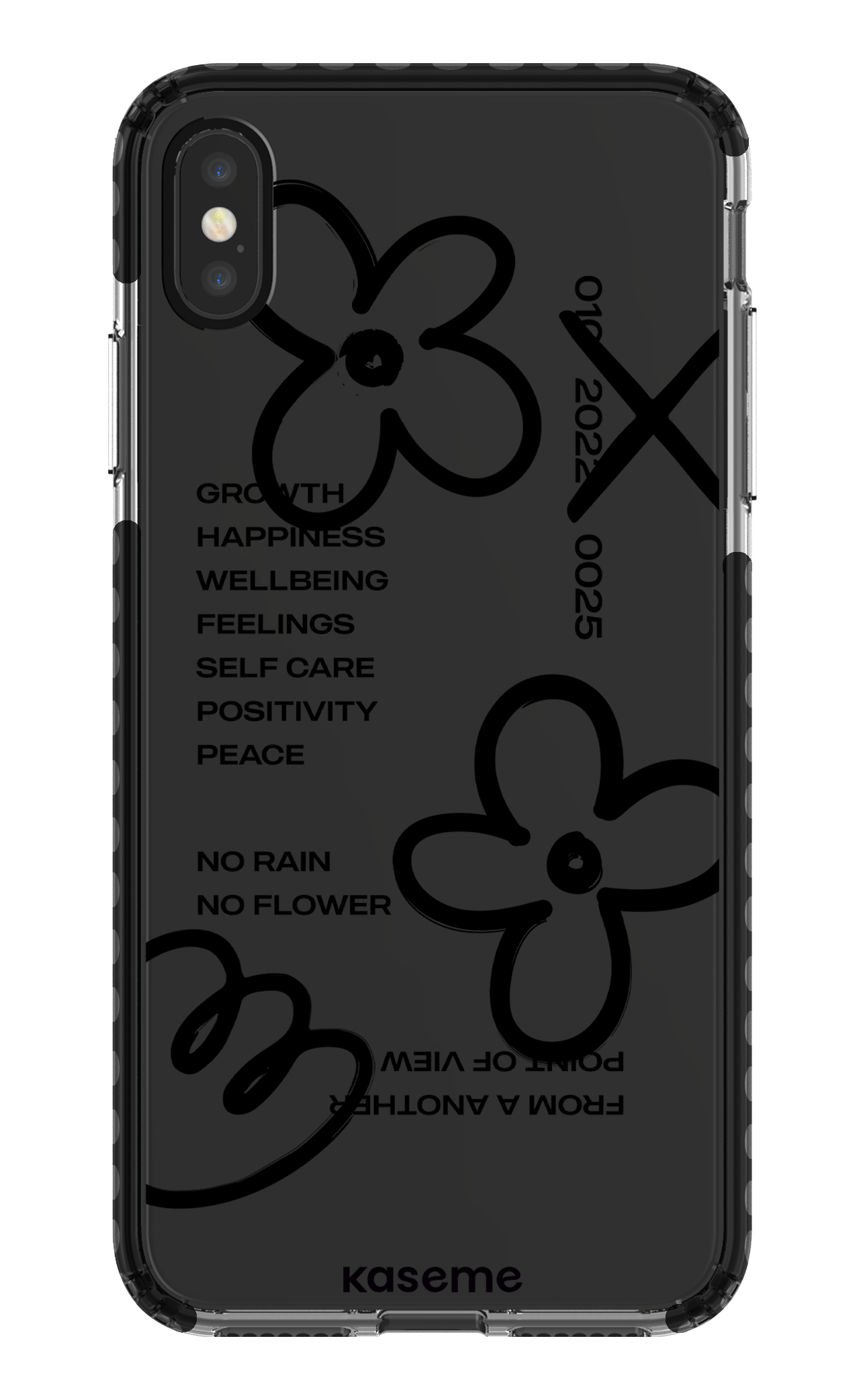 Feelings black clear case - iPhone XS Max