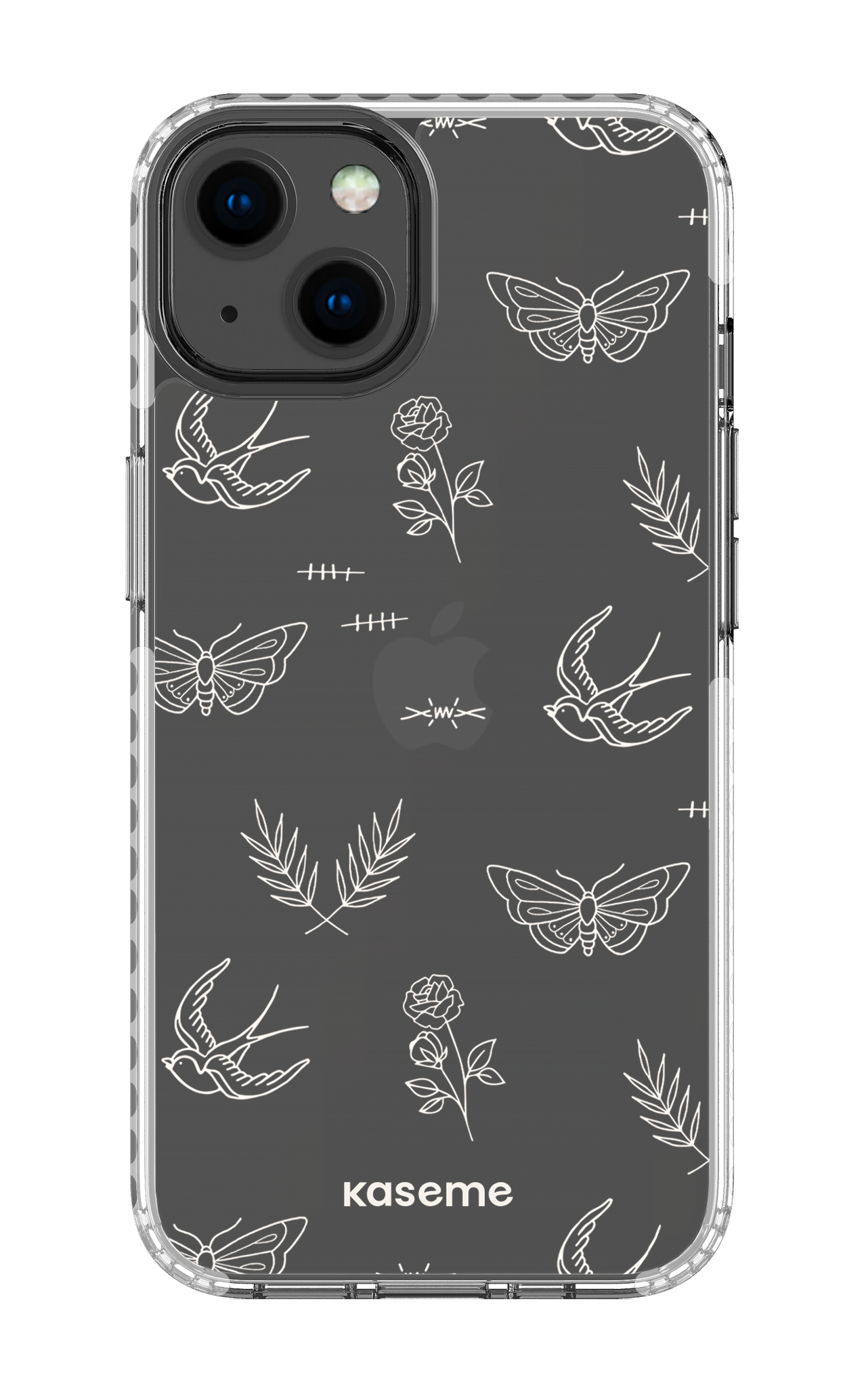 Ink white clear case - iPhone 13