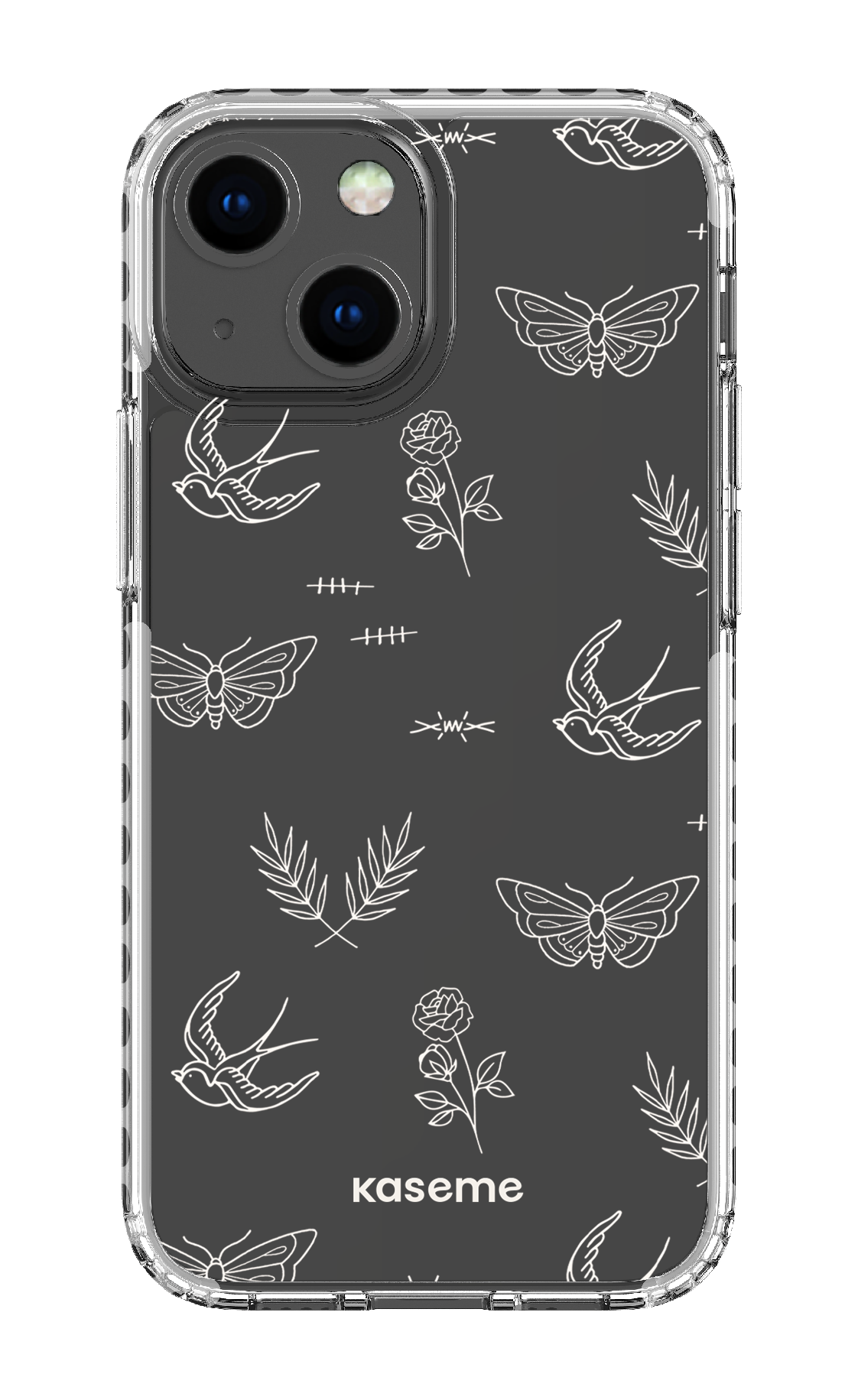 Ink white clear case - iPhone 13 Mini