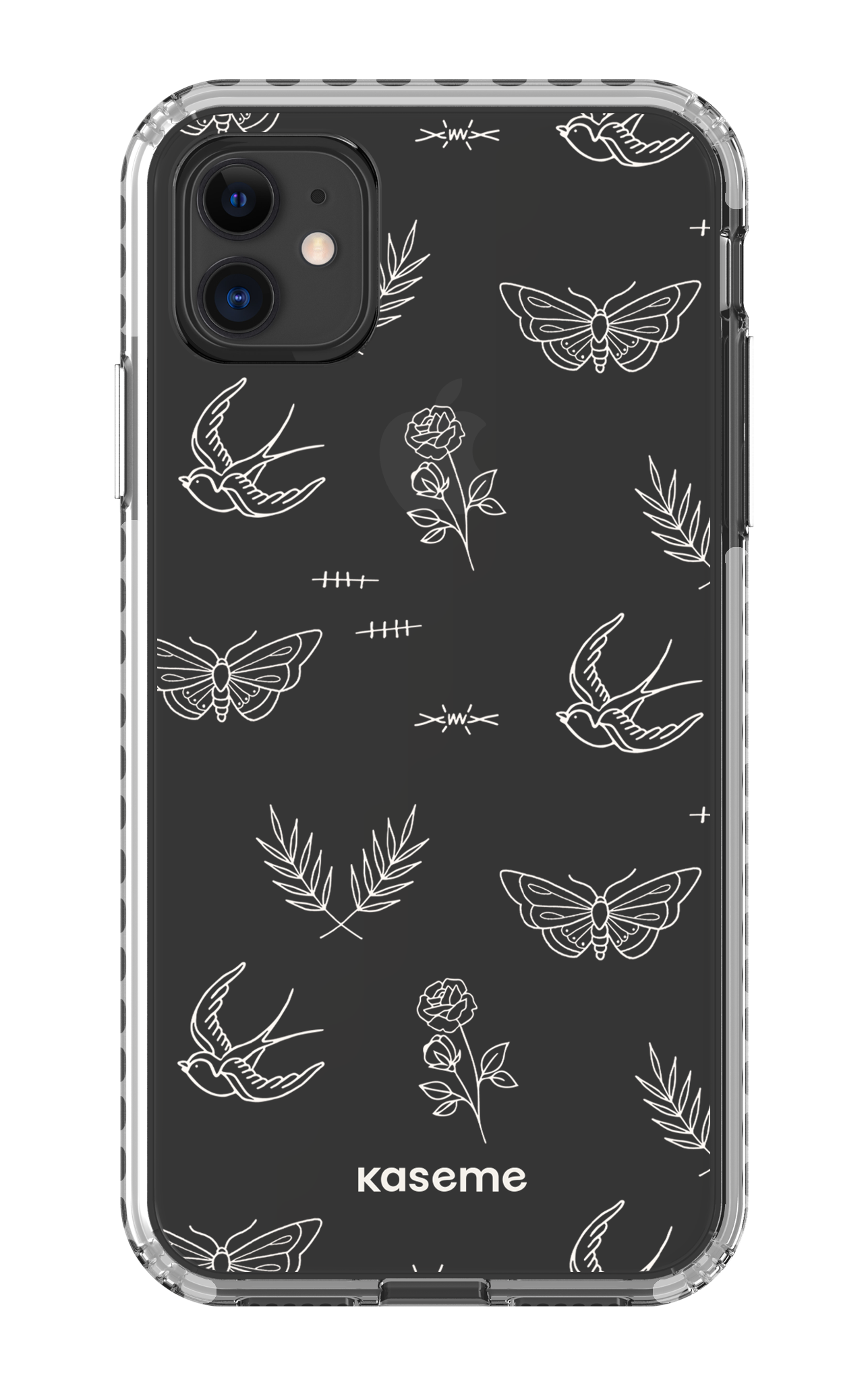 Ink white clear case - iPhone 11