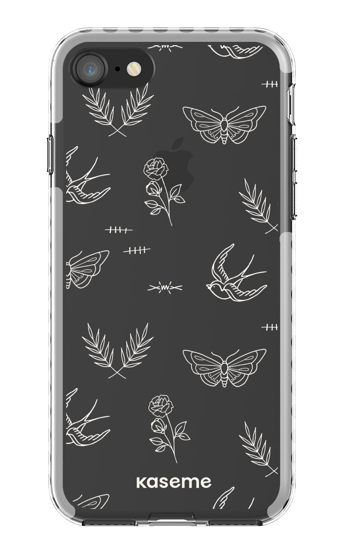 Ink white clear case - iPhone 8