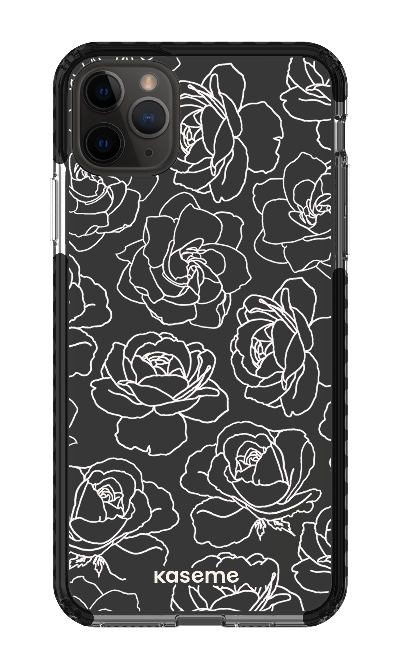 Polar Flowers Clear Case - iPhone 11 Pro Max