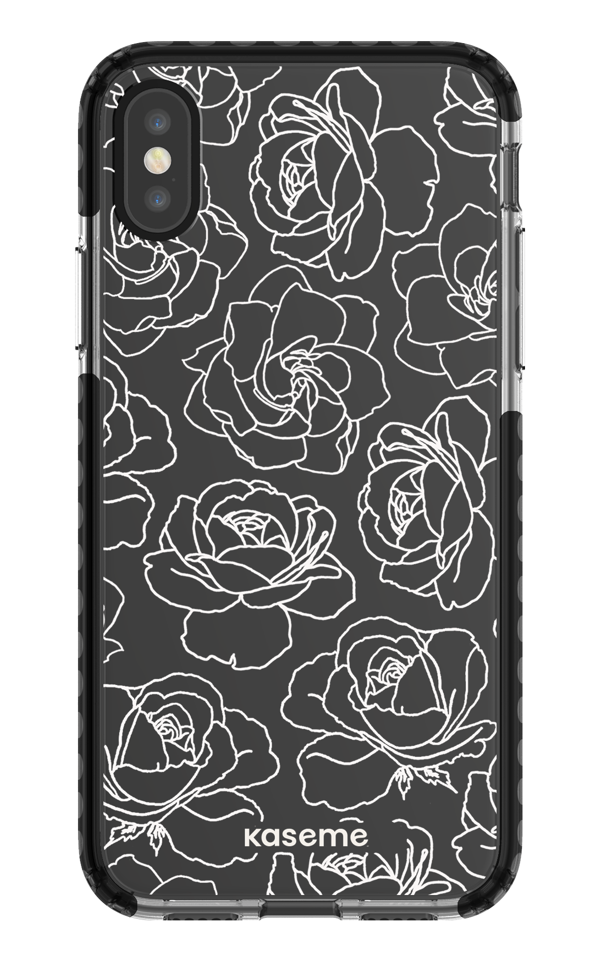 Polar Flowers Clear Case - iPhone X/Xs