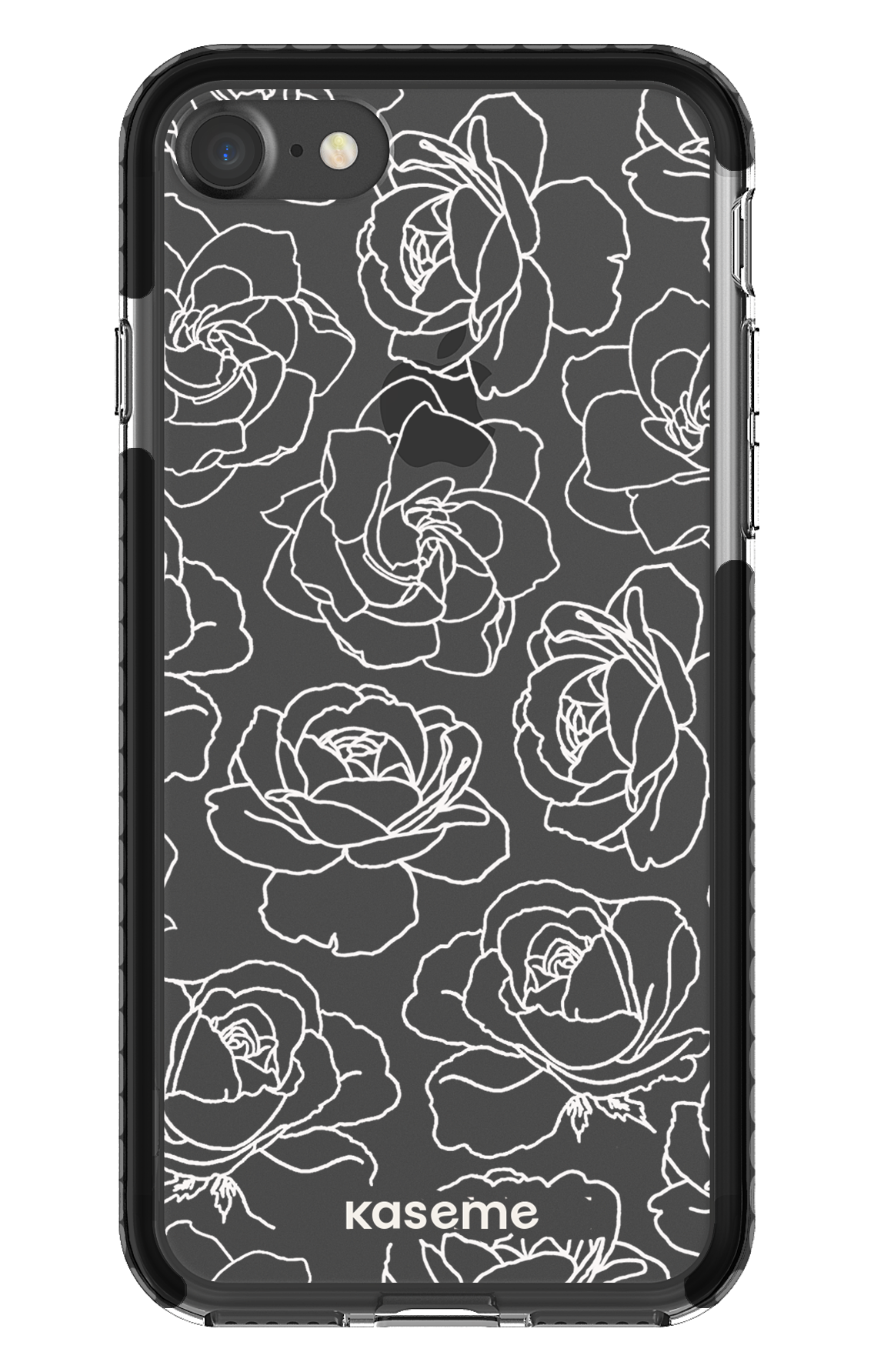 Polar Flowers Clear Case - iPhone 7
