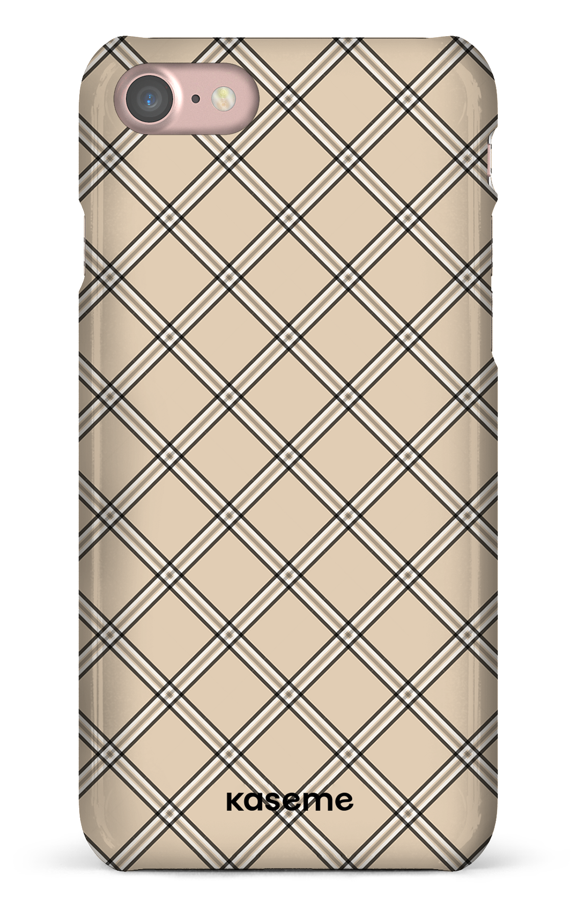 Flannel Beige phone case KaseMe