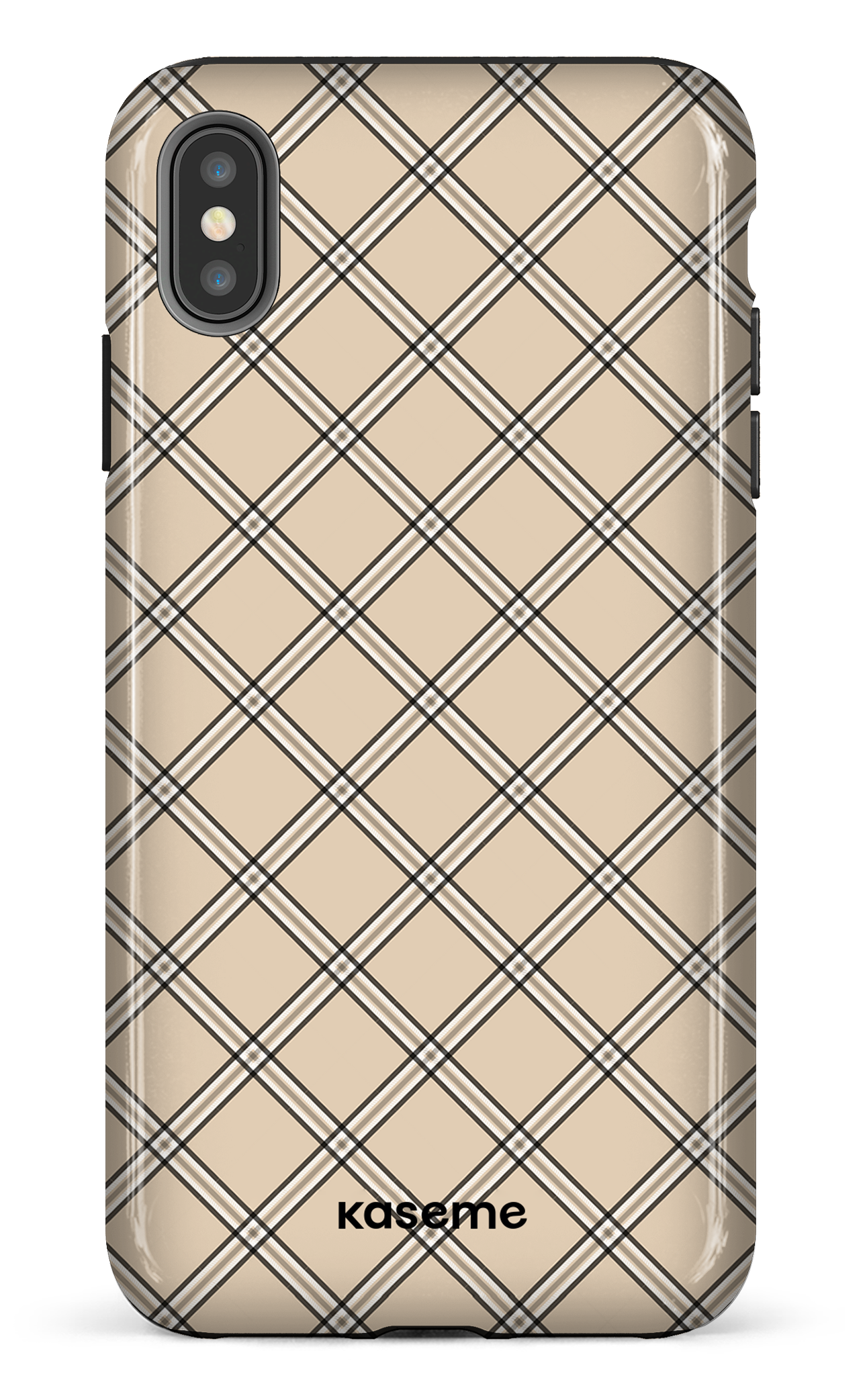 Flannel Beige - iPhone XS Max