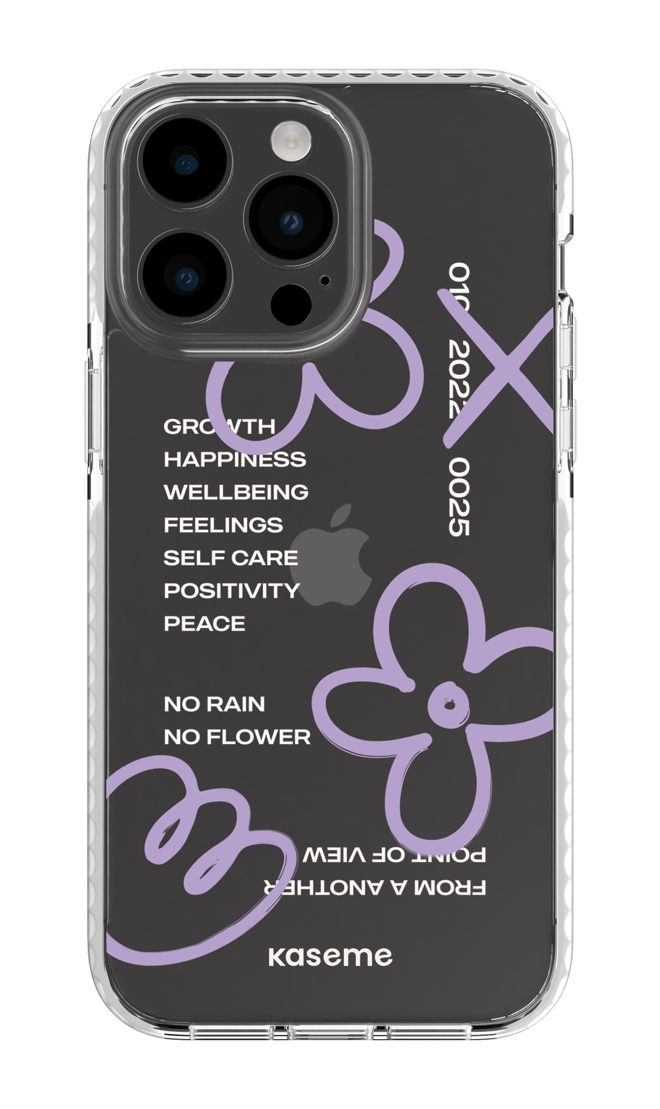 Feelings purple clear case - iPhone 14 Pro Max