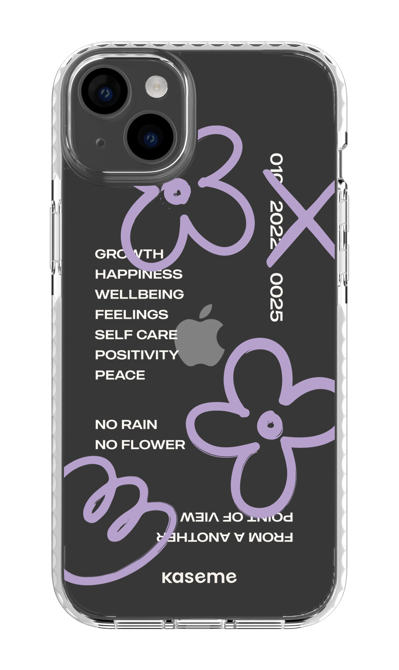 Feelings purple clear case - iPhone 14 Plus