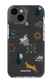 Revelstoke white clear case - iPhone 14