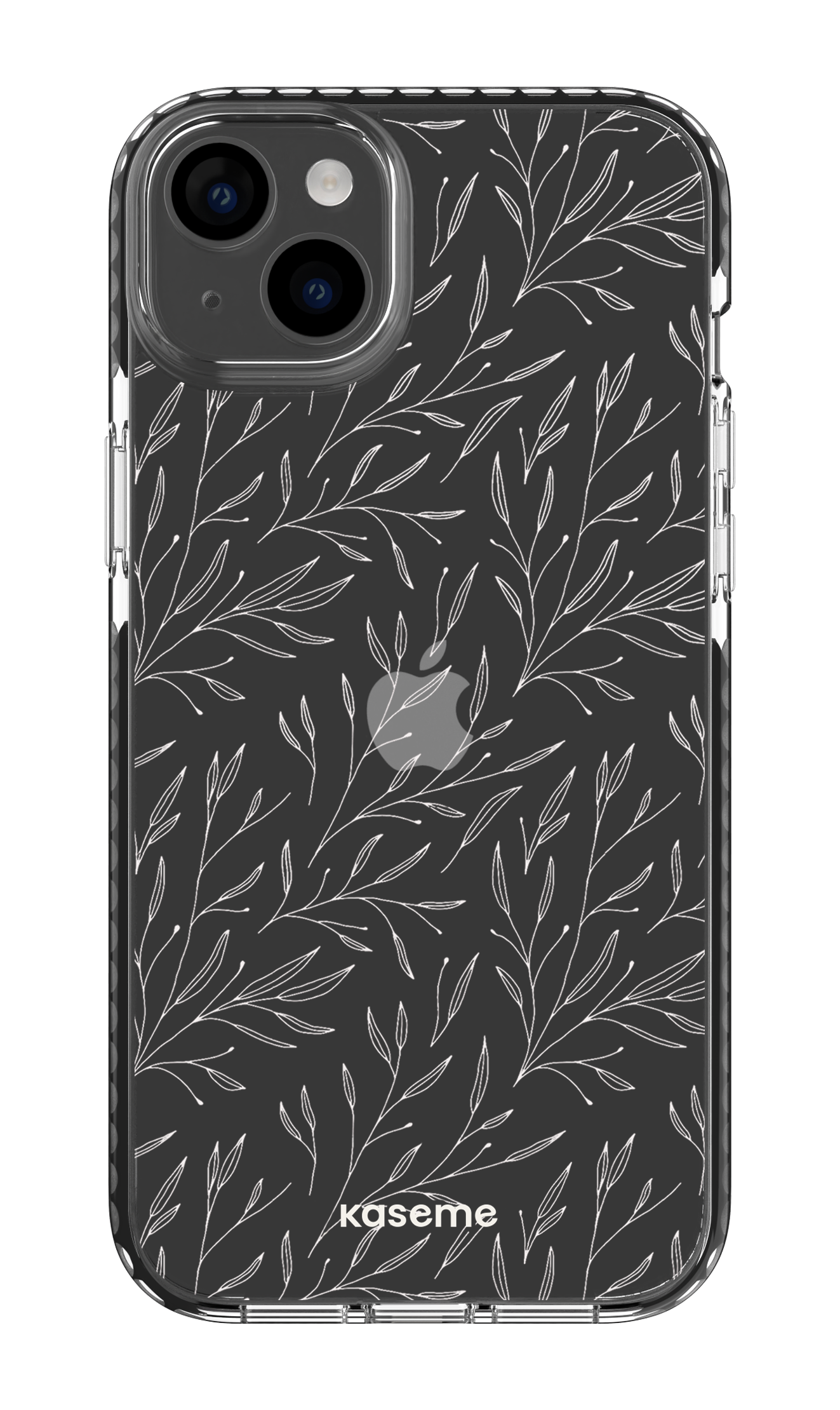 Hibiscus Clear Case - iPhone 14 Plus