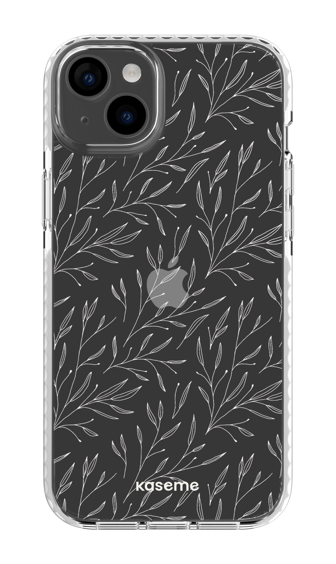 Hibiscus Clear Case - iPhone 14 Plus