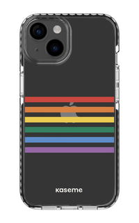 Out and proud clear case - iPhone 14