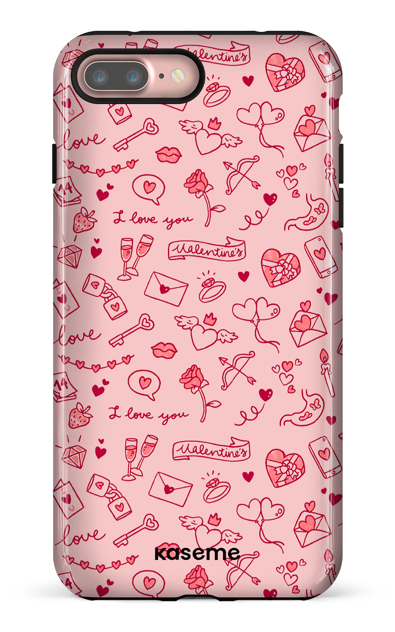 My Valentine pink - iPhone 7 Plus