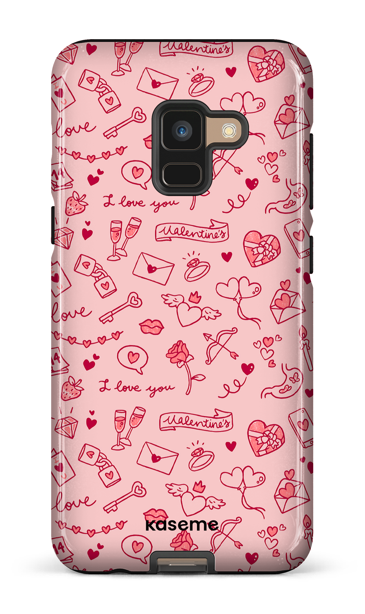 My Valentine pink - Galaxy A8