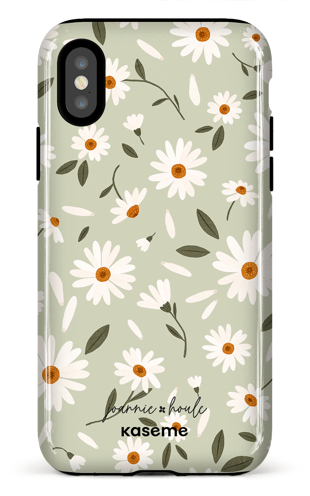 Daisy Bouquet Sage by Joannie Houle - iPhone X/Xs