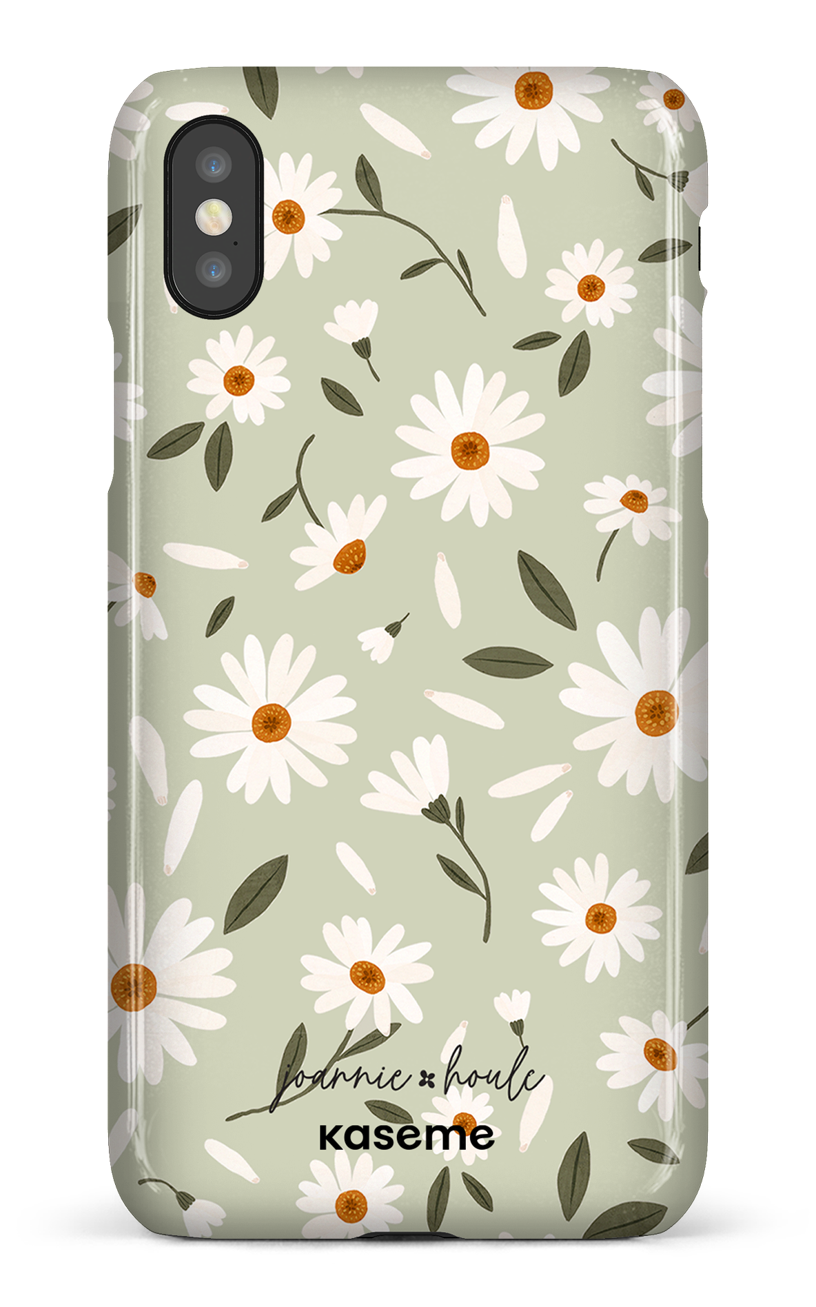 Daisy Bouquet Sage by Joannie Houle - iPhone X/Xs