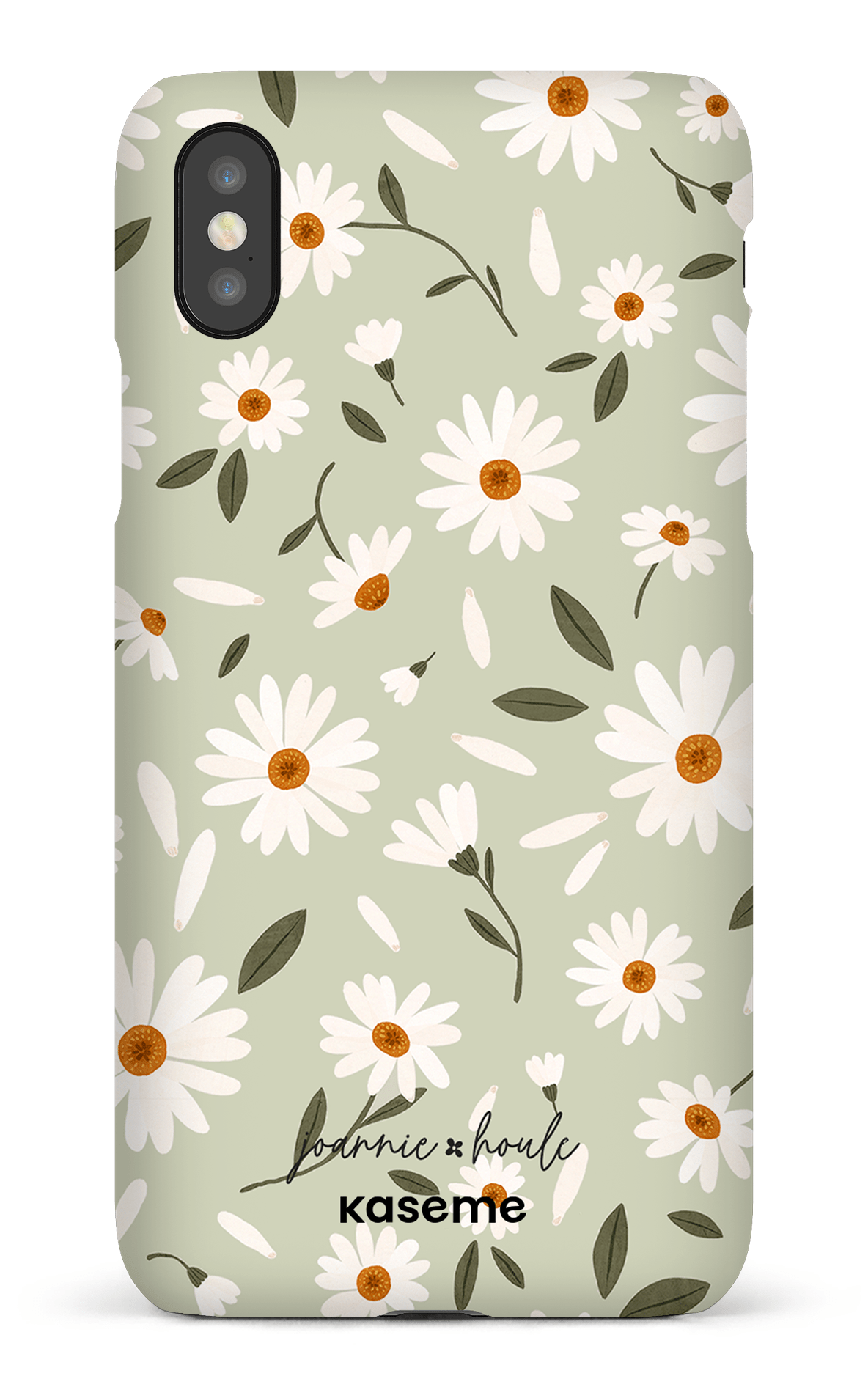 Daisy Bouquet Sage by Joannie Houle - iPhone X/Xs