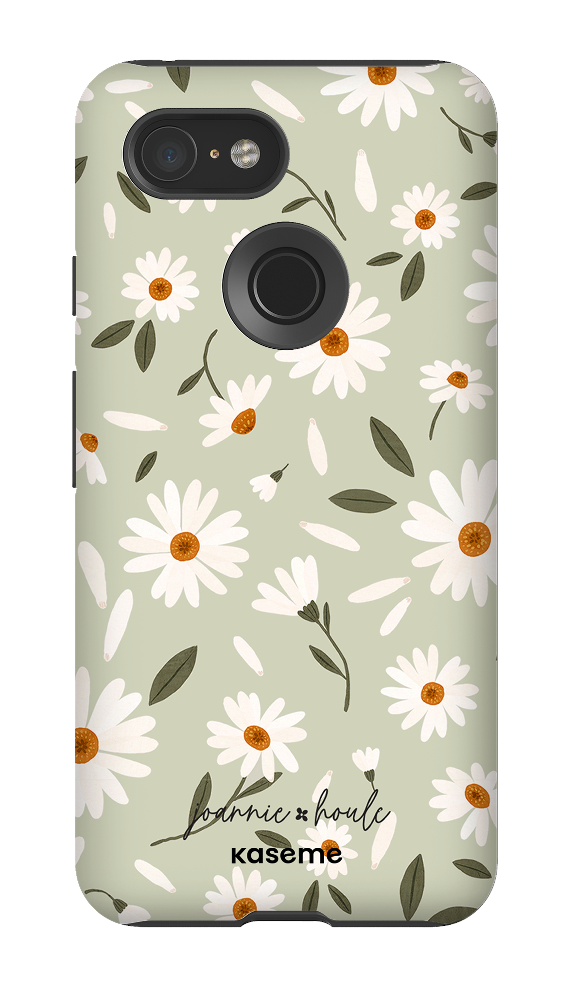 Daisy Bouquet Sage by Joannie Houle - Google Pixel 3
