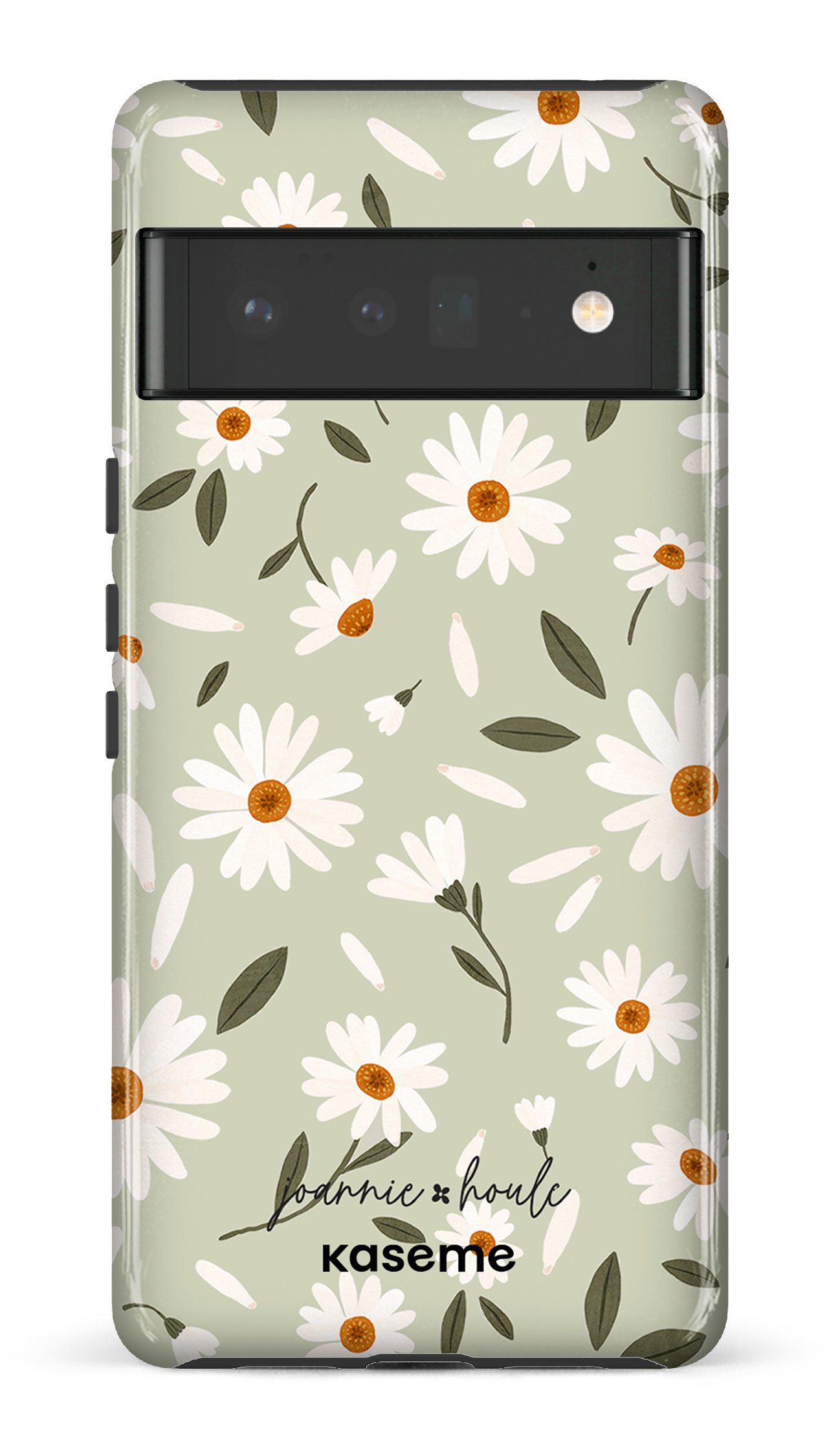 Daisy Bouquet Sage by Joannie Houle - Google Pixel 6 Pro