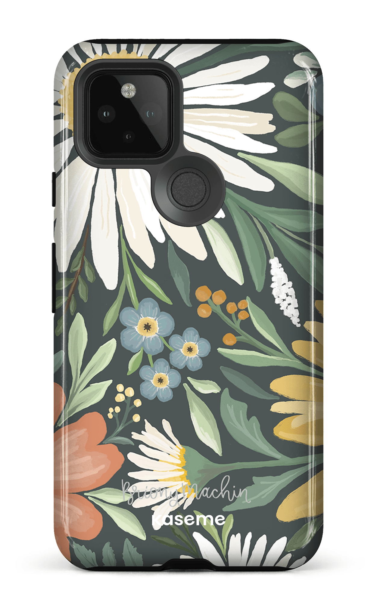 Garden Blooms Green by Briony Machin - Google Pixel 5