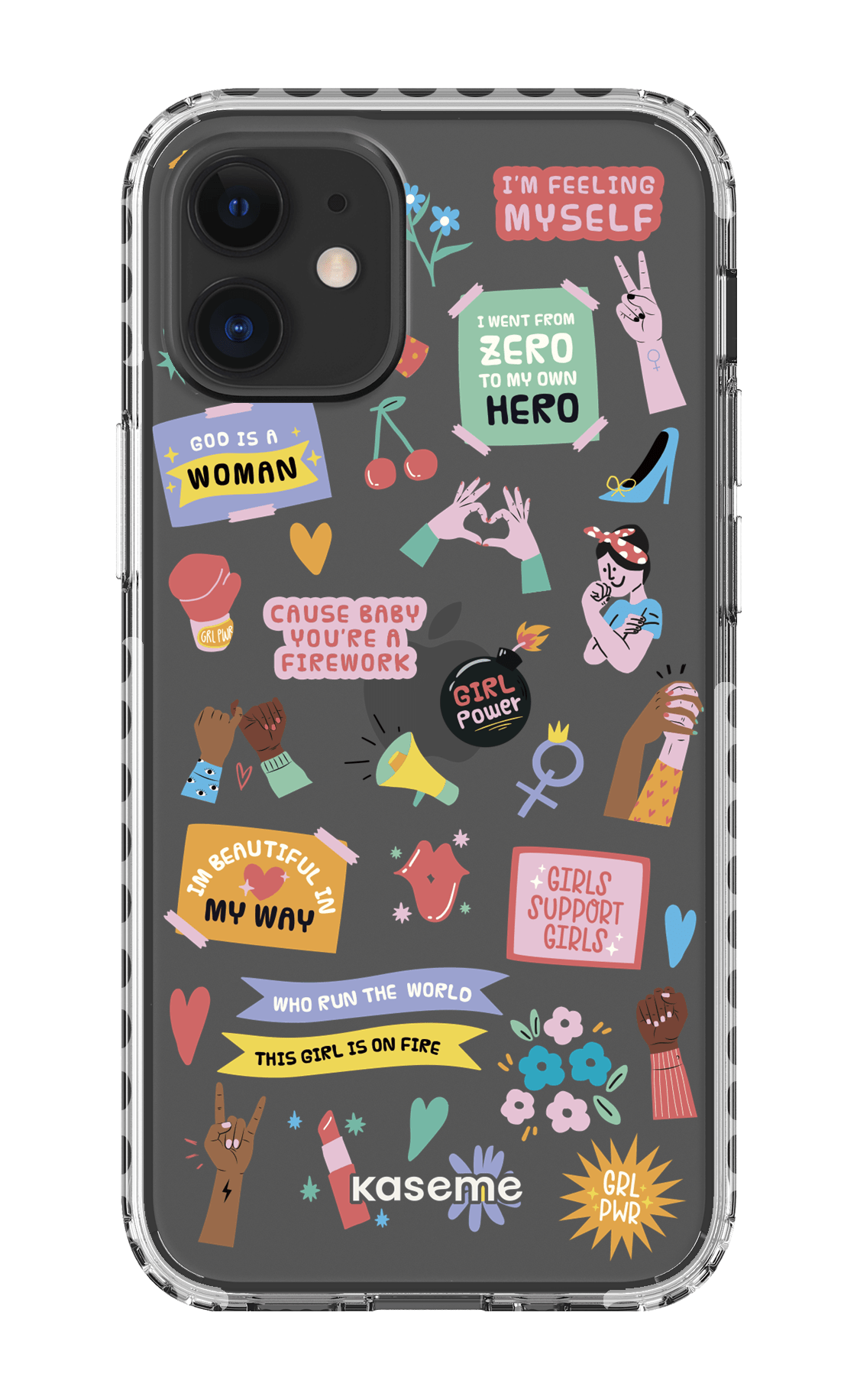 Girl Boss Clear Case - iPhone 12 Mini